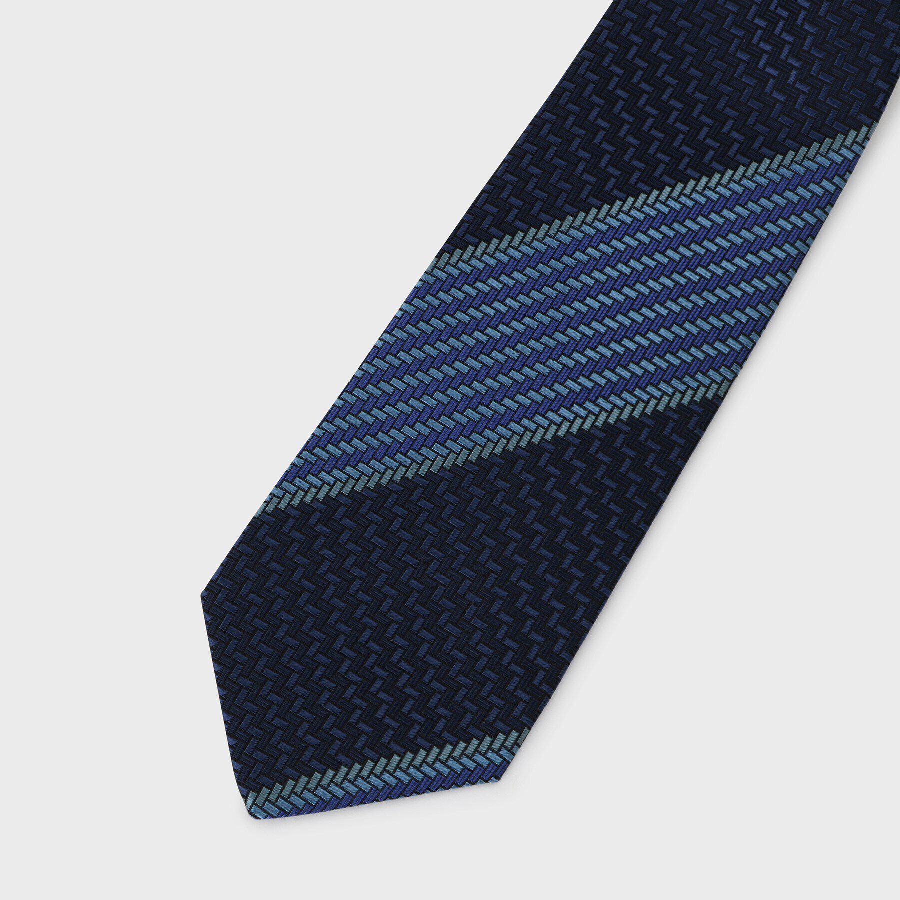 TAKEO KIKUCHI「【THE FLAGSHIP】檜垣紋（ひがきもん）シルクネクタイ」|ネクタイ・蝶ネクタイ|