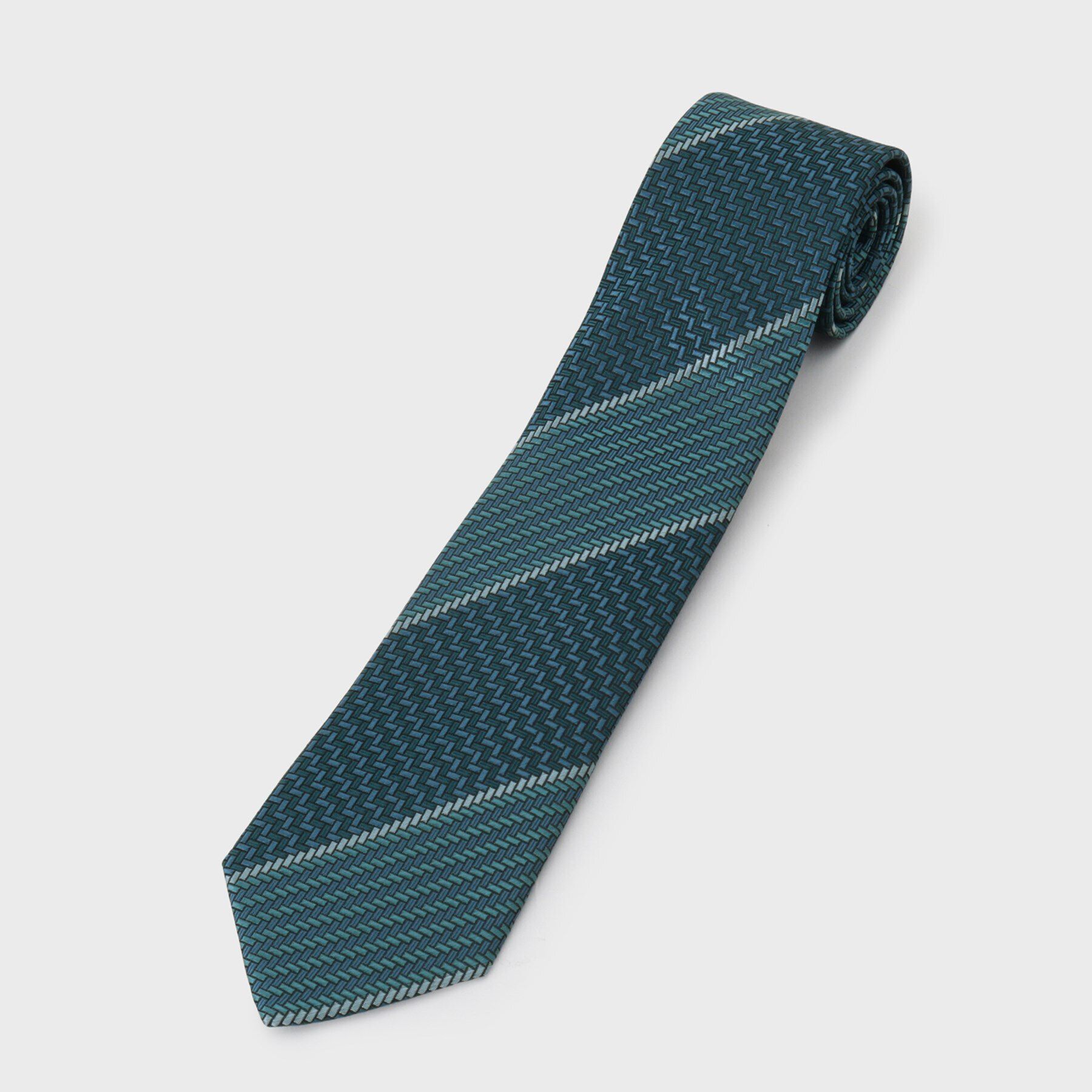 TAKEO KIKUCHI「【THE FLAGSHIP】檜垣紋（ひがきもん）シルクネクタイ」|ネクタイ・蝶ネクタイ|