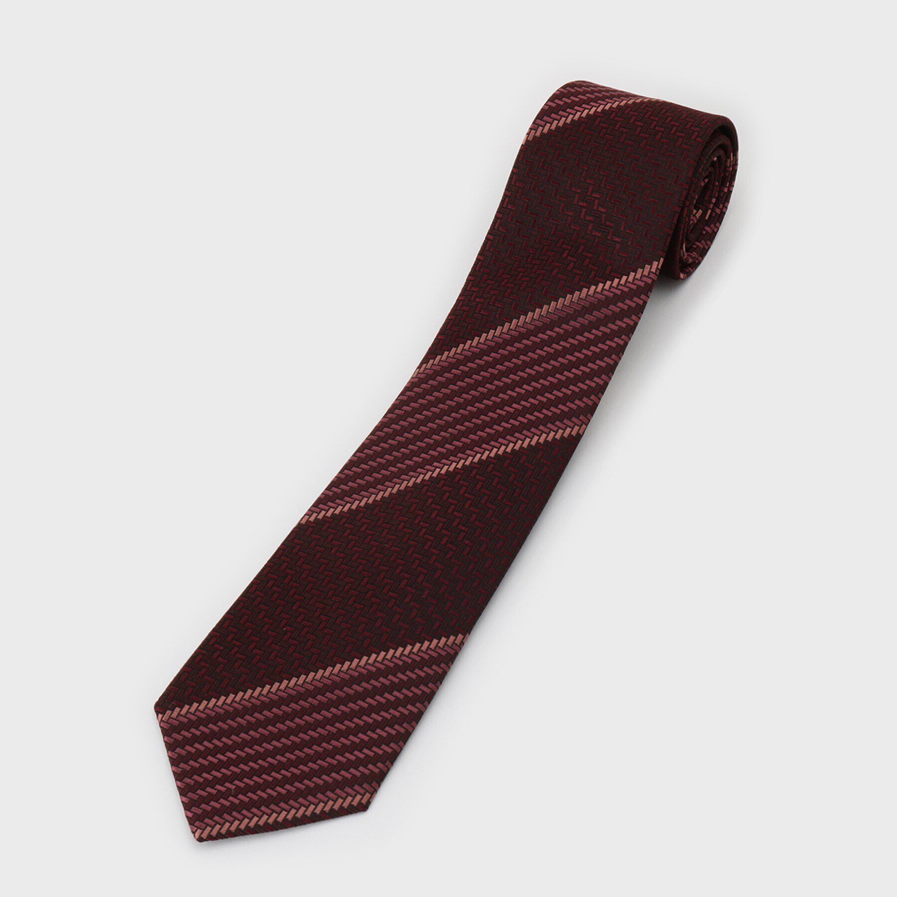 TAKEO KIKUCHI「【THE FLAGSHIP】檜垣紋（ひがきもん）シルクネクタイ」|ネクタイ・蝶ネクタイ|