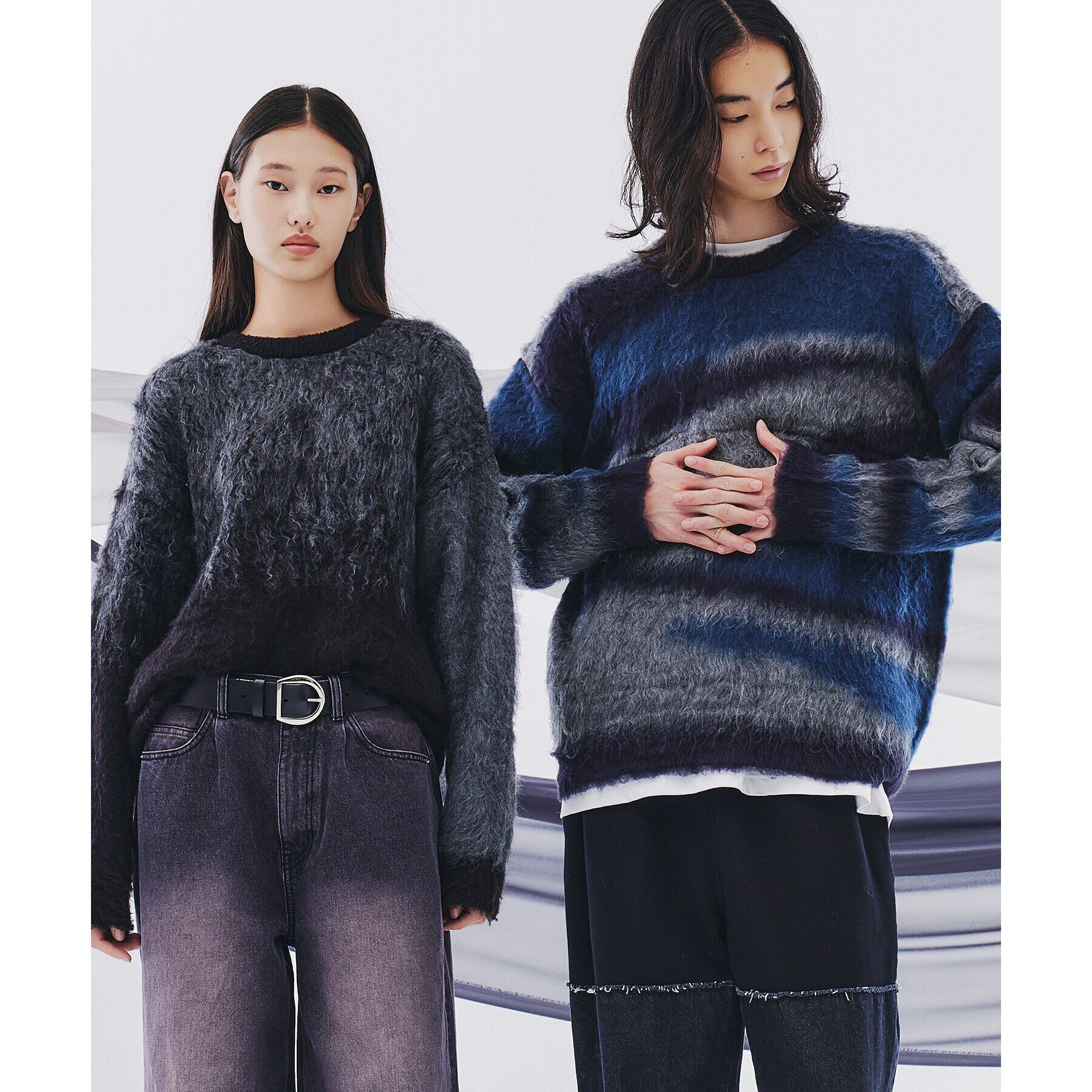 tk.TAKEO KIKUCHI「シャギーニットプルオーバー」|ニット・セーター|