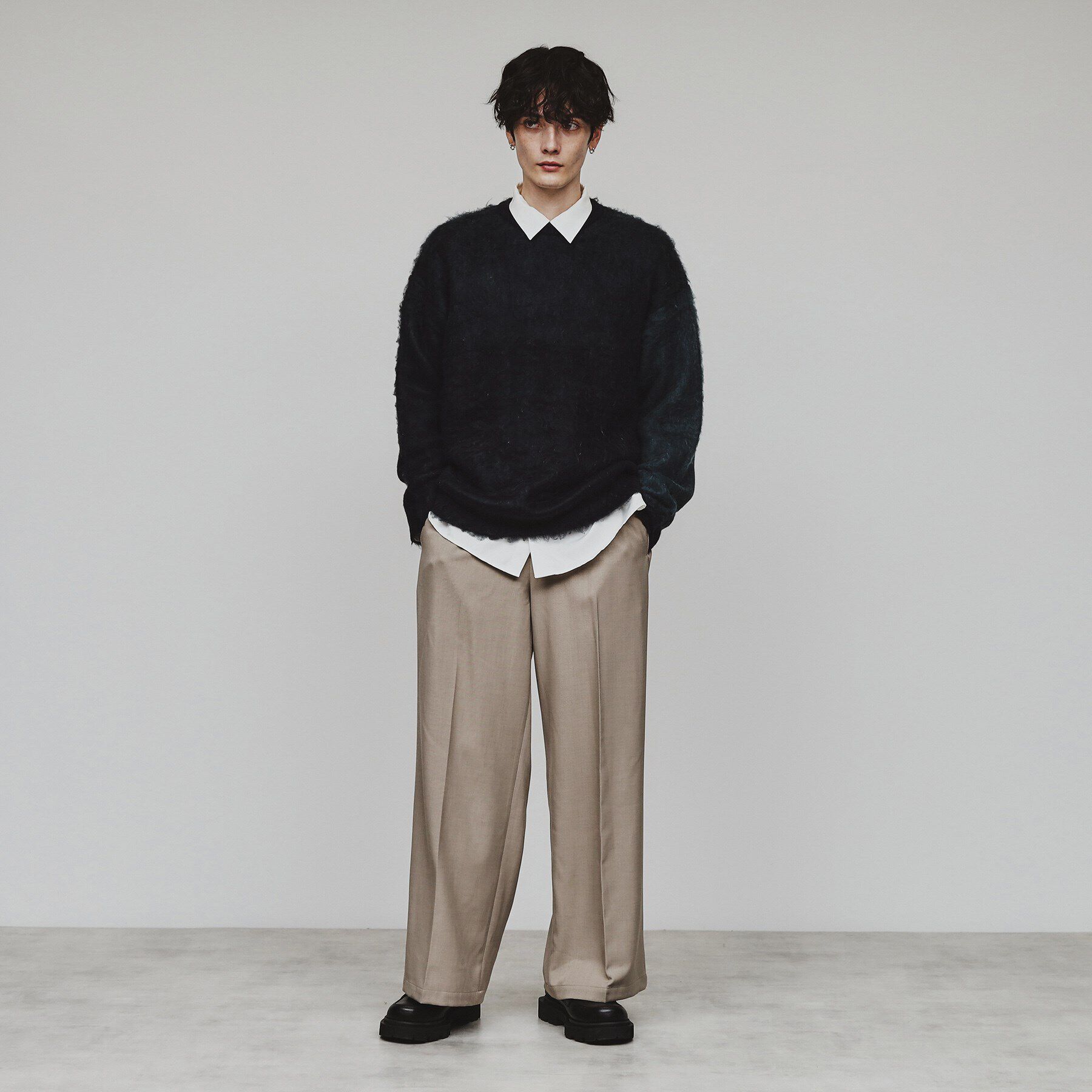 tk.TAKEO KIKUCHI「シャギーニットプルオーバー」|ニット・セーター|