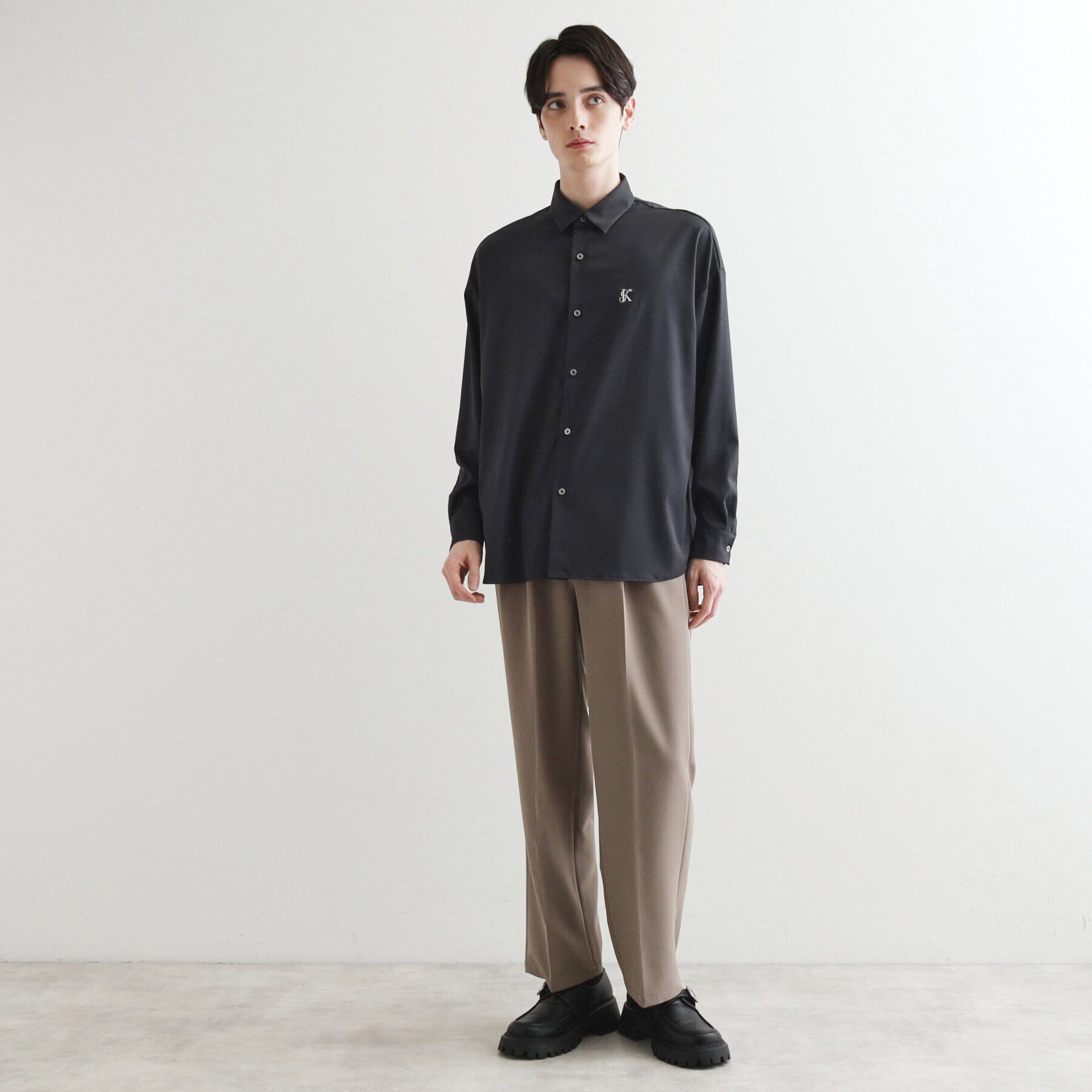 tk.TAKEO KIKUCHI「エンブロなめらかシャツ」|シャツ・ブラウス|