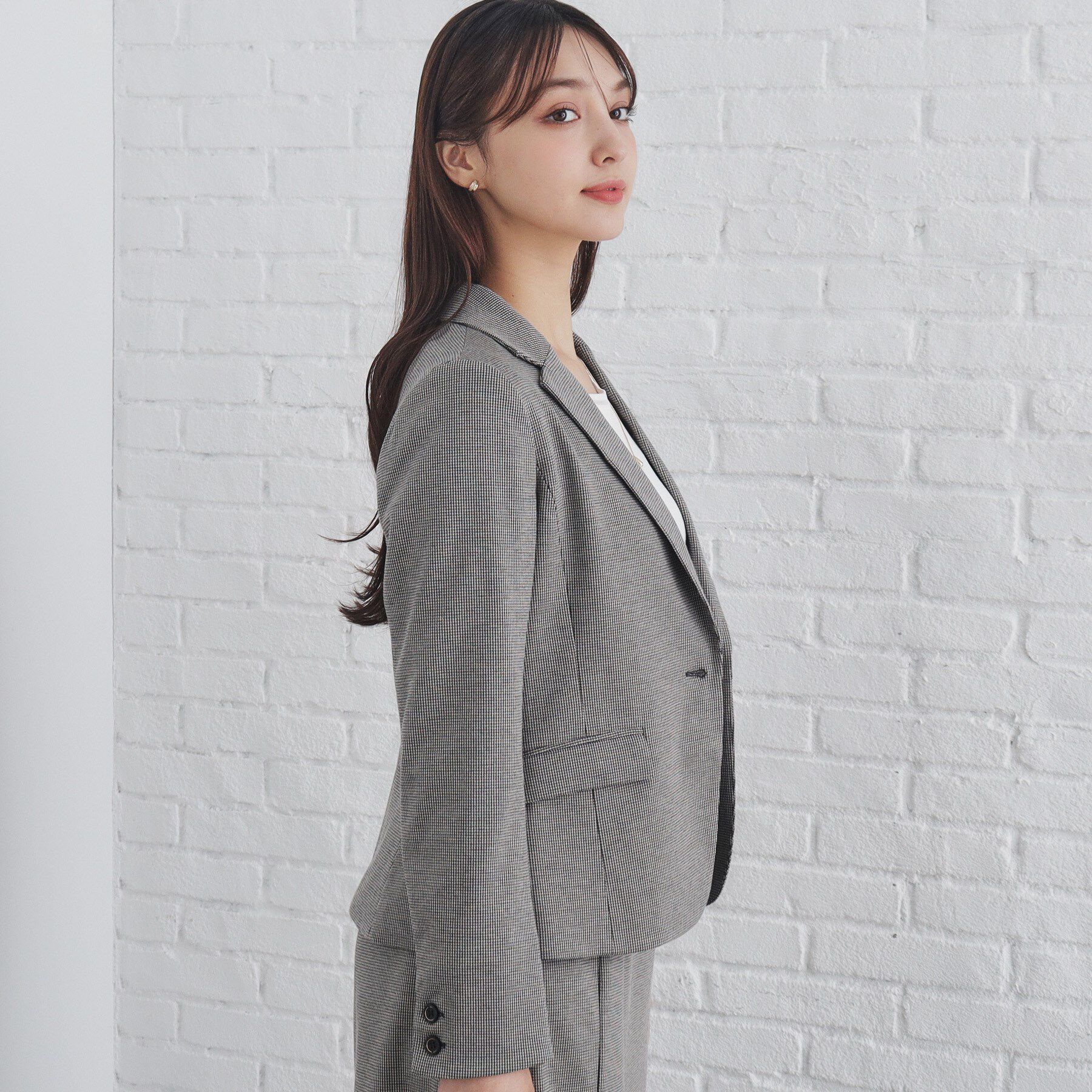 index「《5色展開/XS-LLサイズ》ストレッチテーラードジャケット/セットアップ対応【イージーアイロン】」|テーラードジャケット|