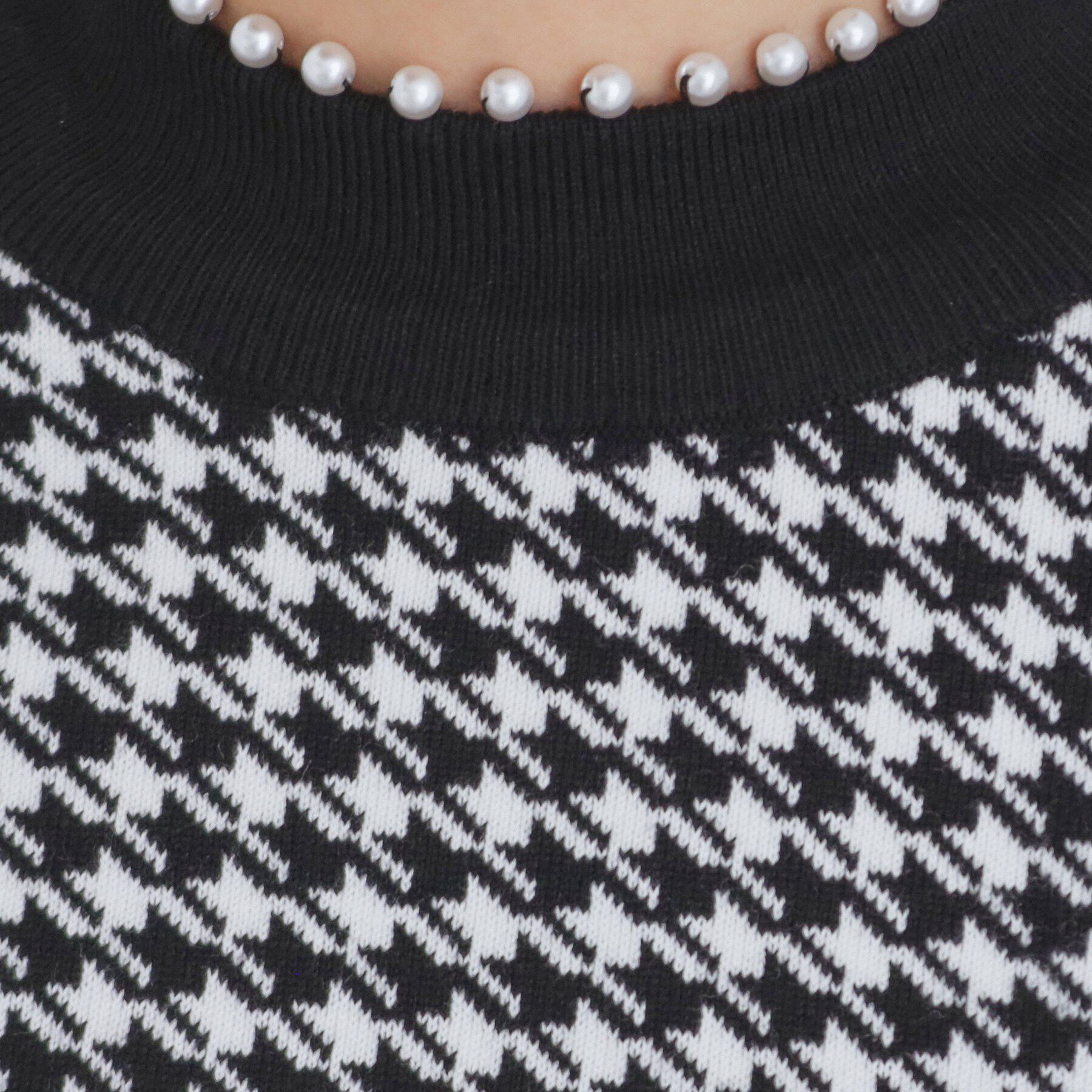 index「《美人百花掲載》パール調ハイネックニット/セットアップ対応【洗濯機可】」|ニット・セーター|