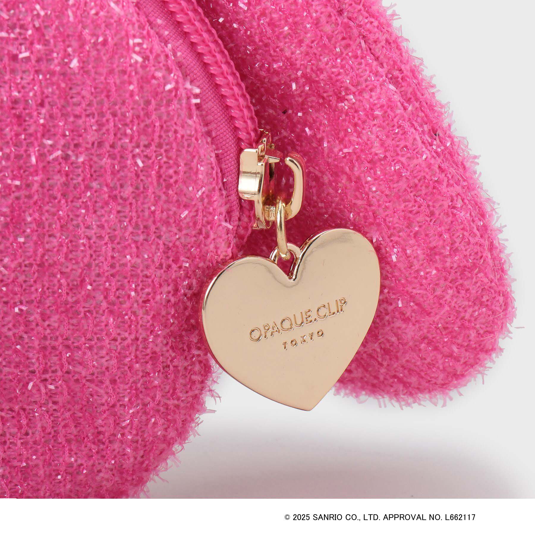 OPAQUE.CLIP「【マイメロディ】たれ耳フェイス型2WAYキラキラミニショルダー」|ショルダー・メッセンジャー|