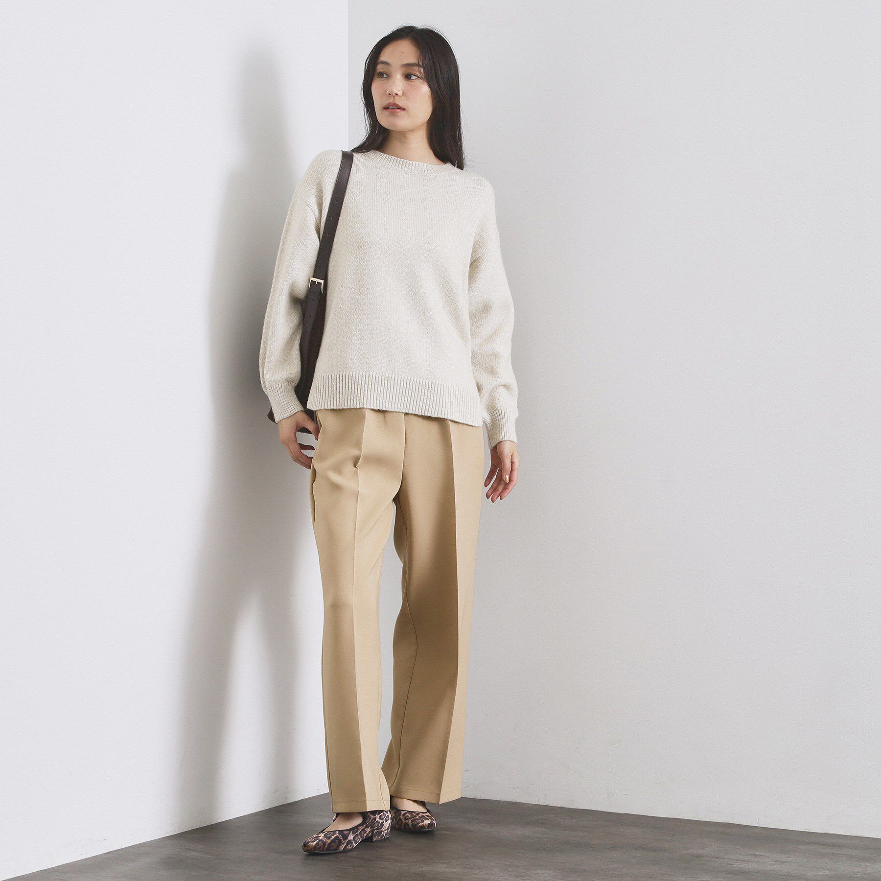 OPAQUE.CLIP「イージーワイドパンツ【洗濯機OK】」|その他|