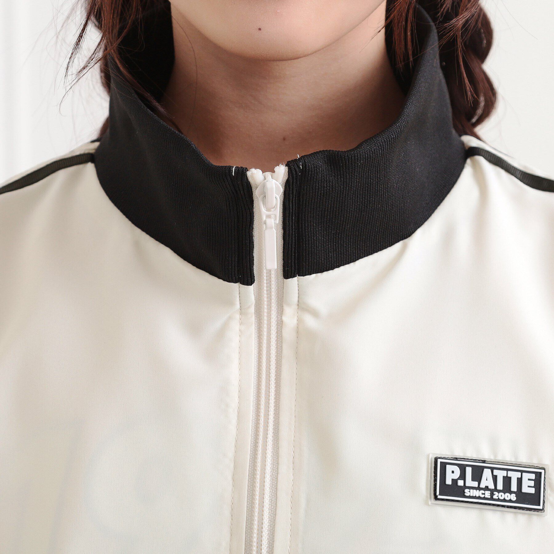 PINK-latte「トラックジャケット」|ブルゾン・スタジャン|