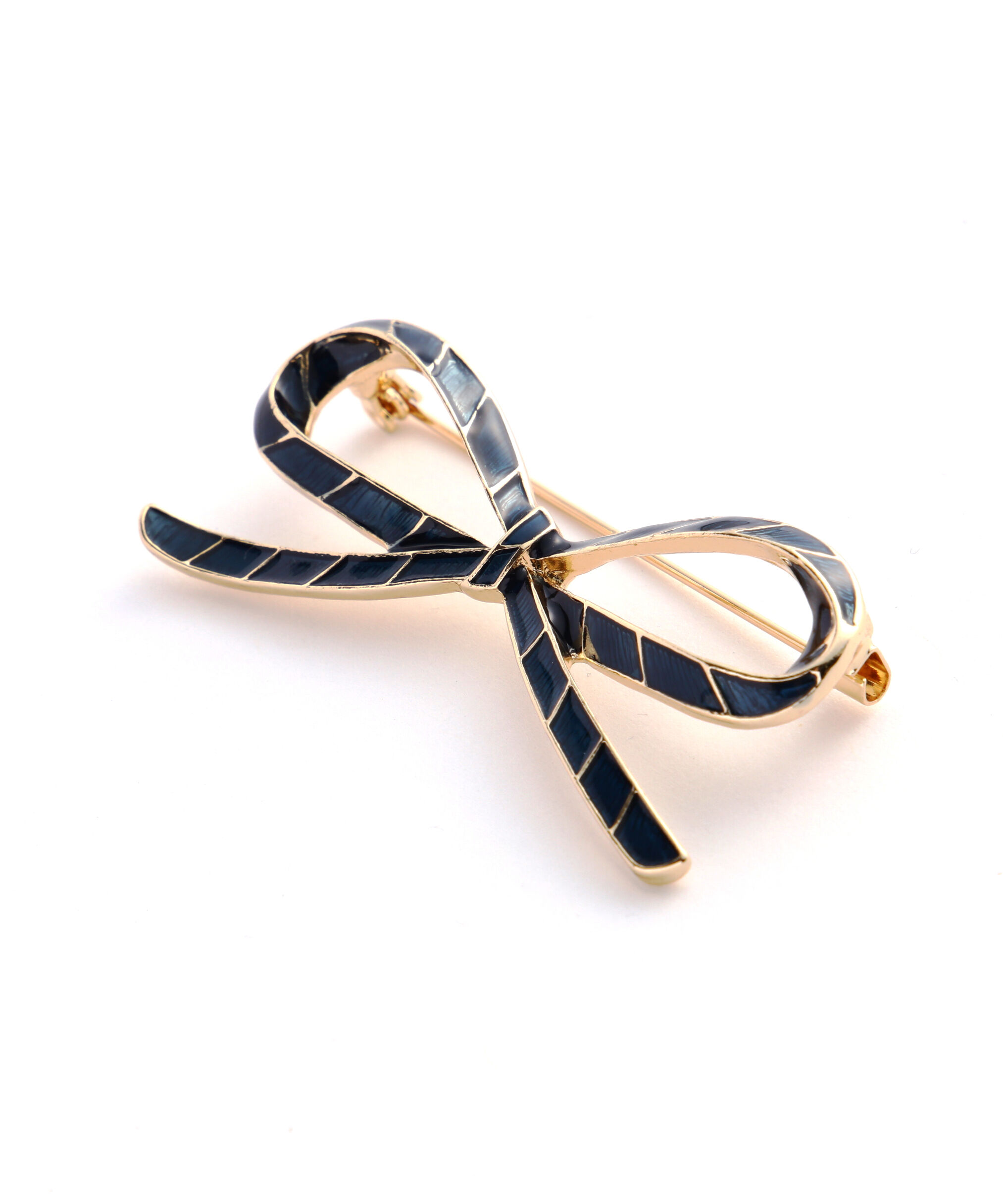  「レジメンタイリボンブローチ」|その他|