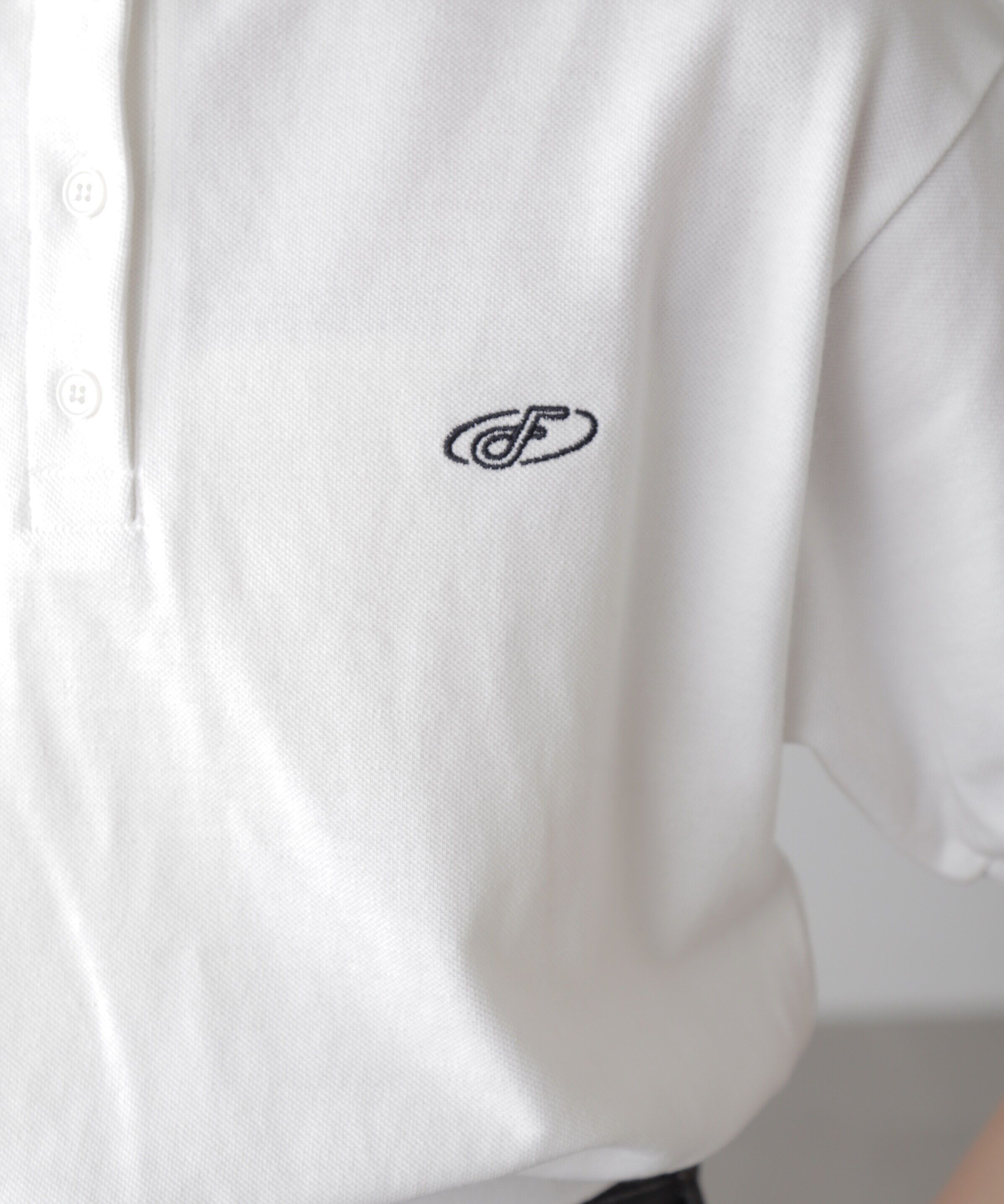  「パフスリーブショート丈ポロシャツ」|Tシャツ・カットソー|