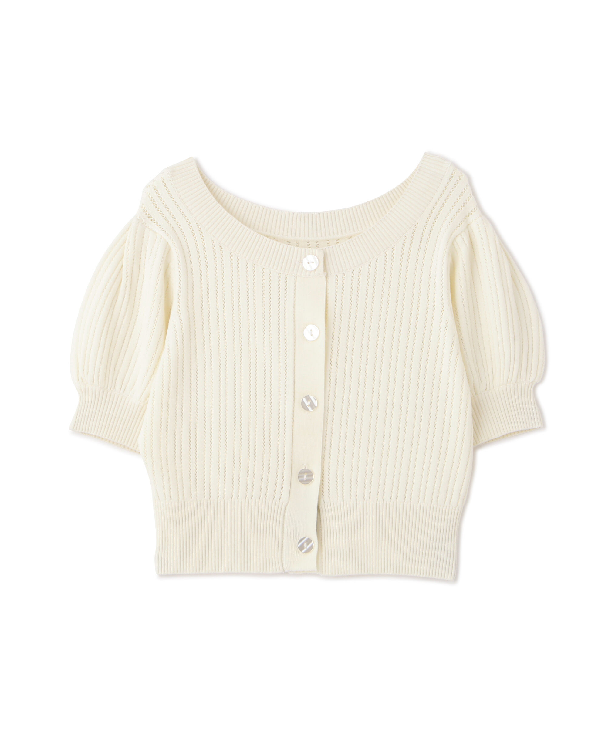  「透かし編み前後2wayカーディガン」|ニット・セーター|