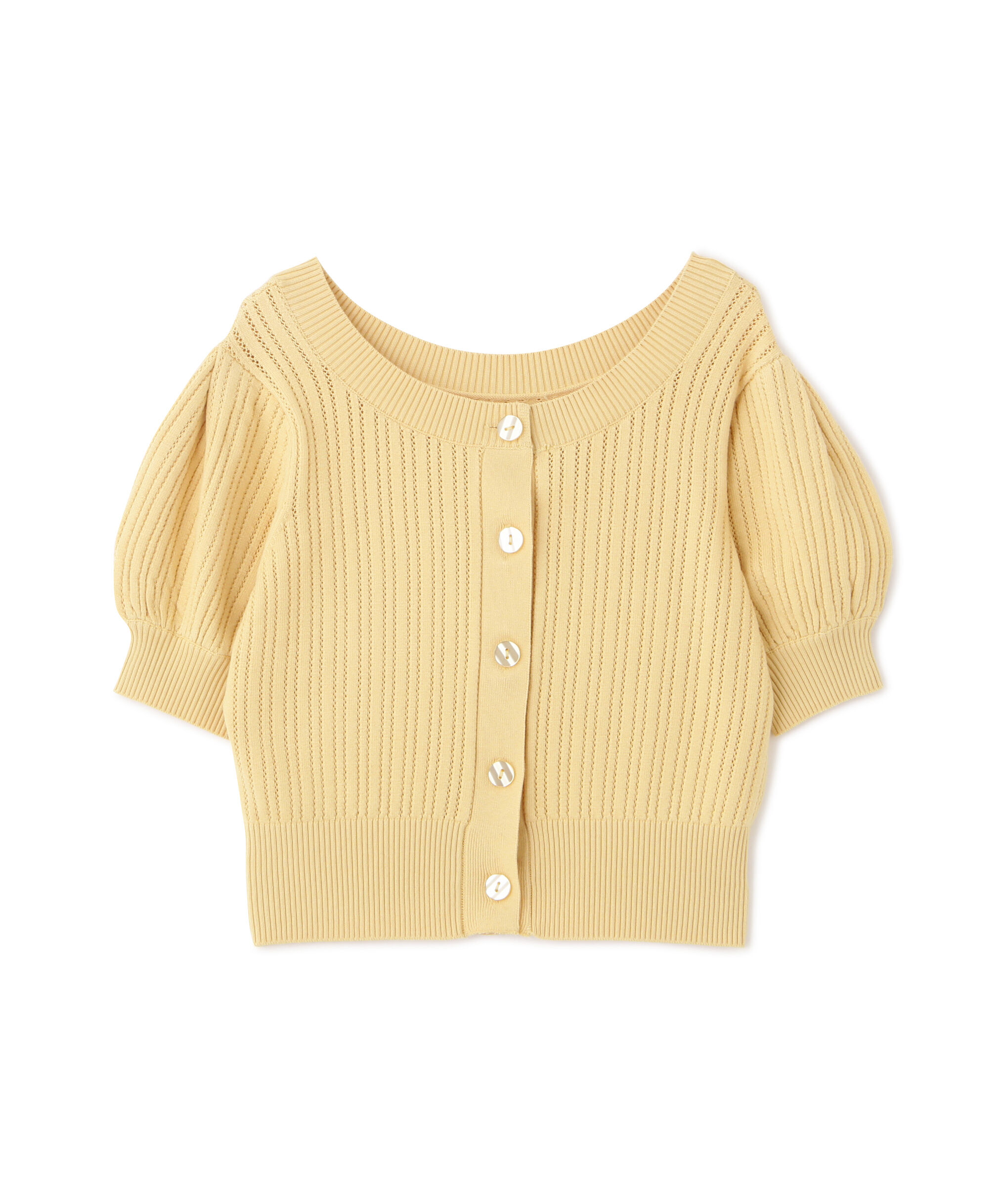  「透かし編み前後2wayカーディガン」|ニット・セーター|