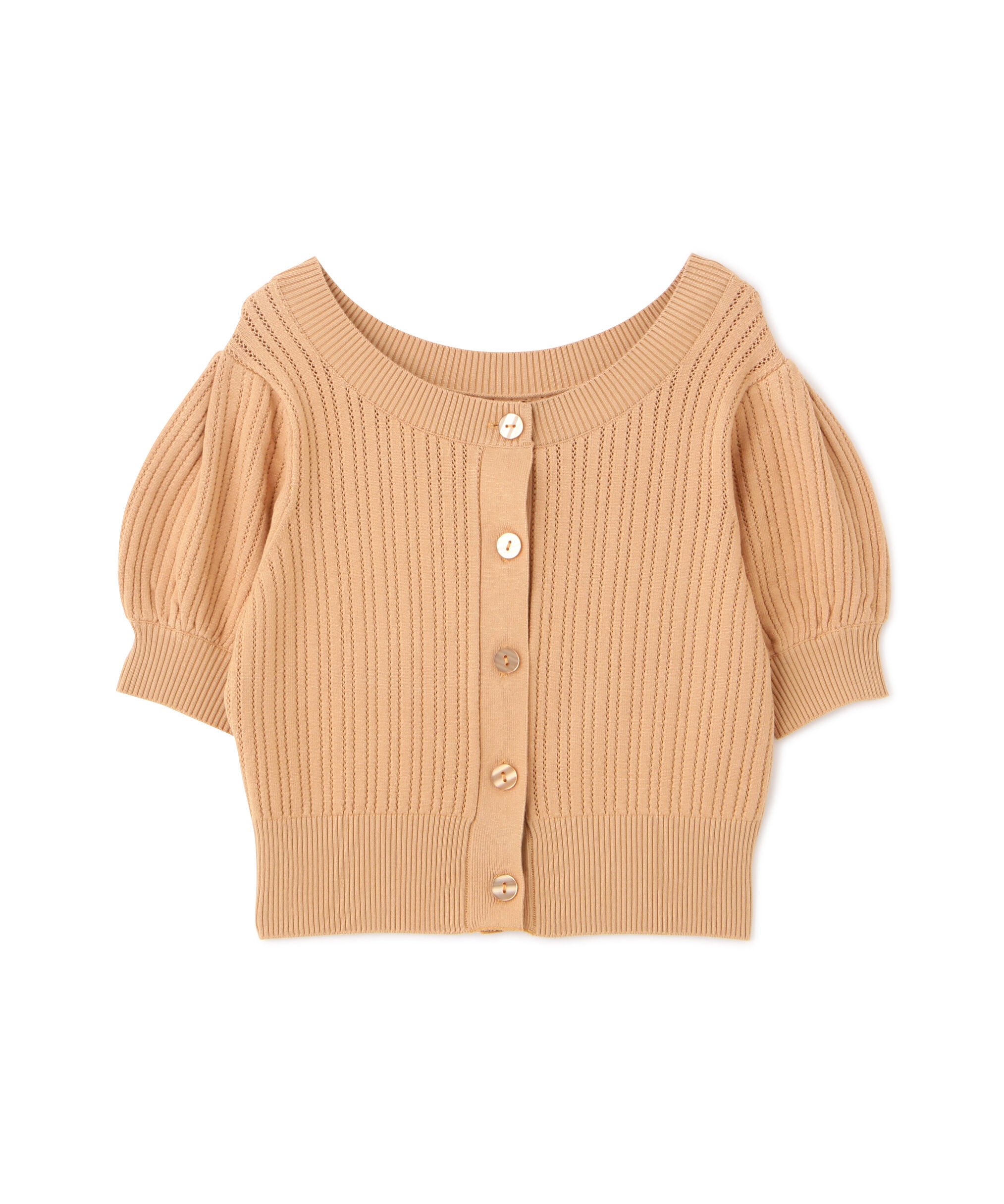  「透かし編み前後2wayカーディガン」|ニット・セーター|