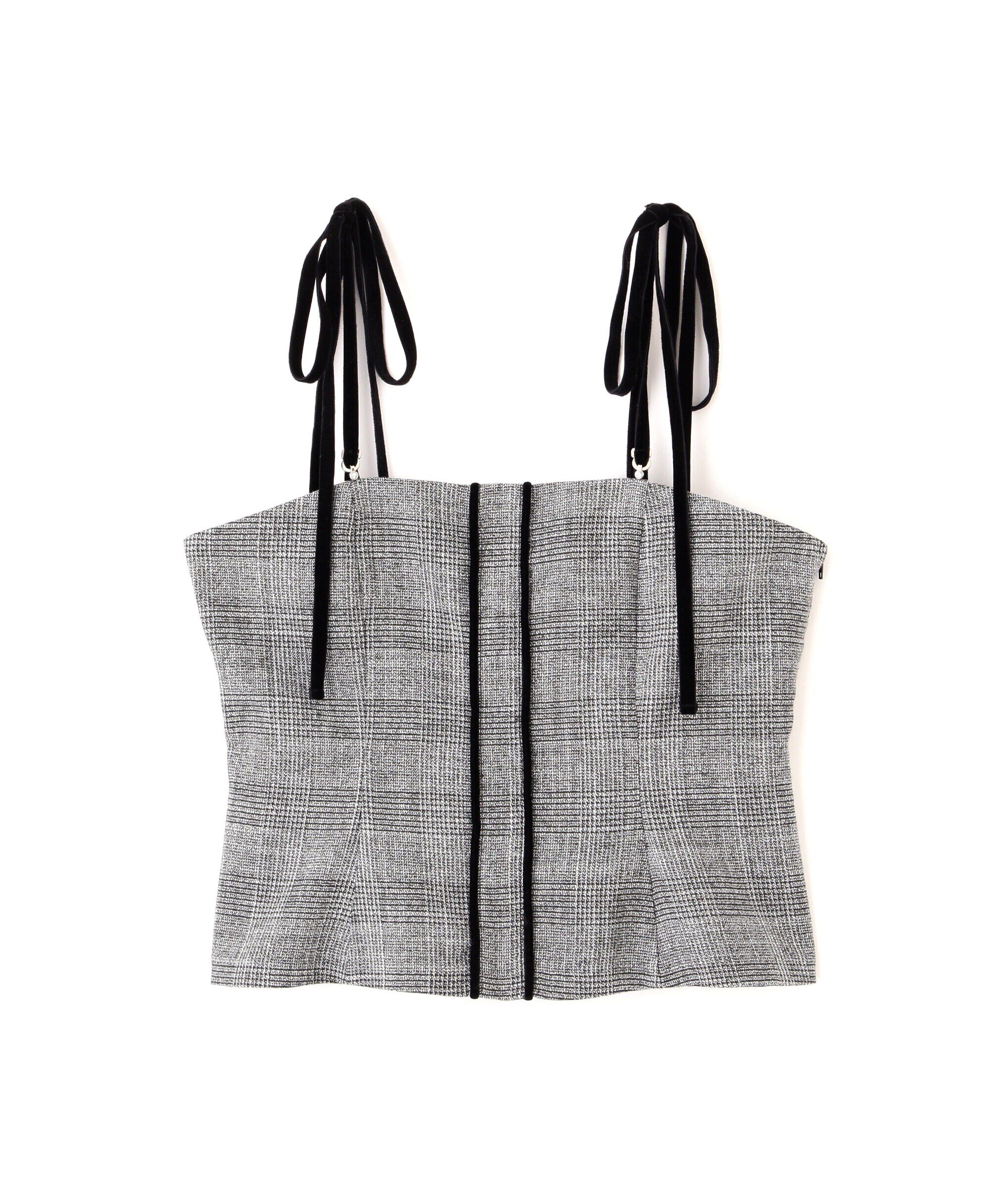  「細リボンパイピングビスチェ」|シャツ・ブラウス|