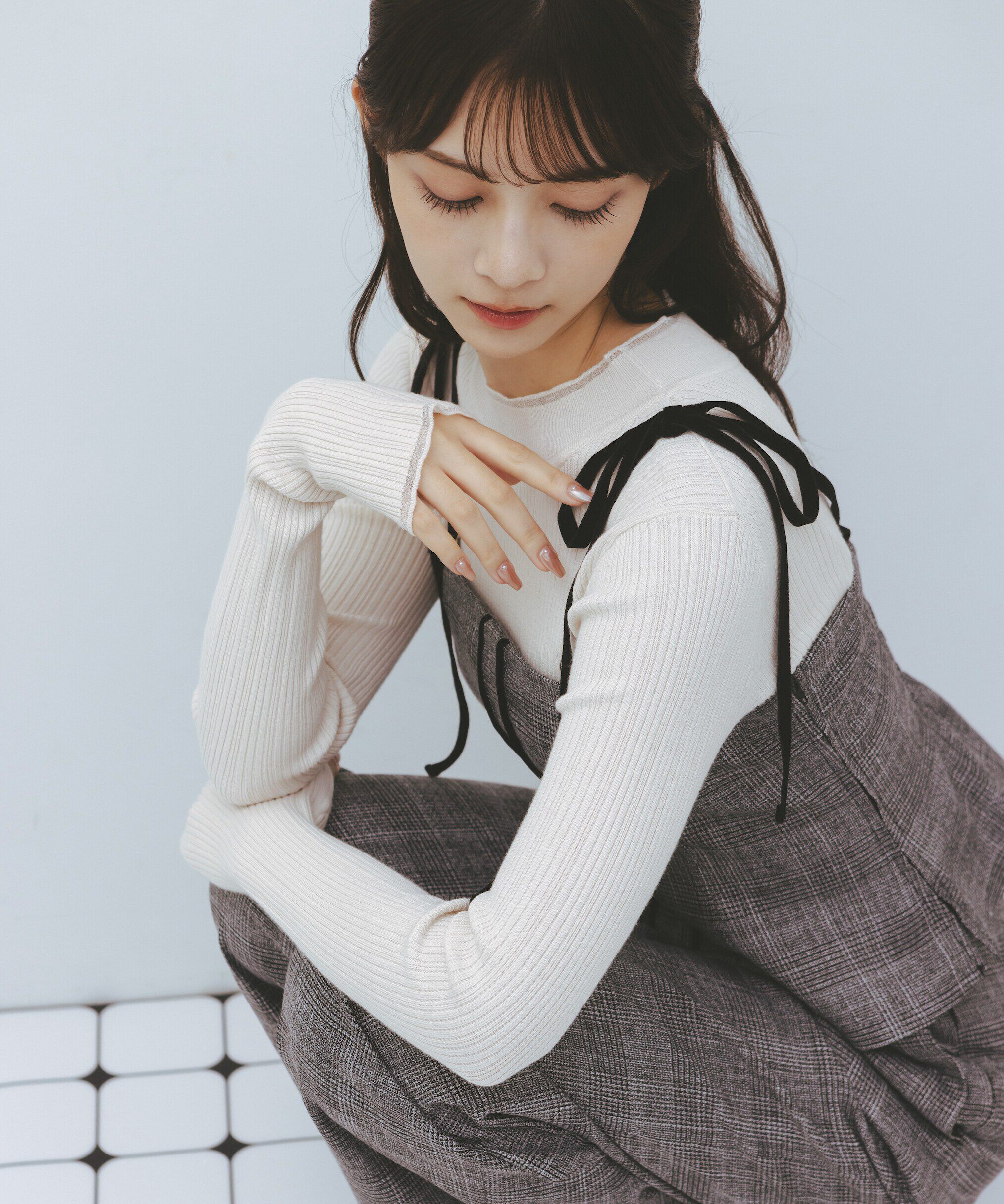  「細リボンパイピングビスチェ」|シャツ・ブラウス|