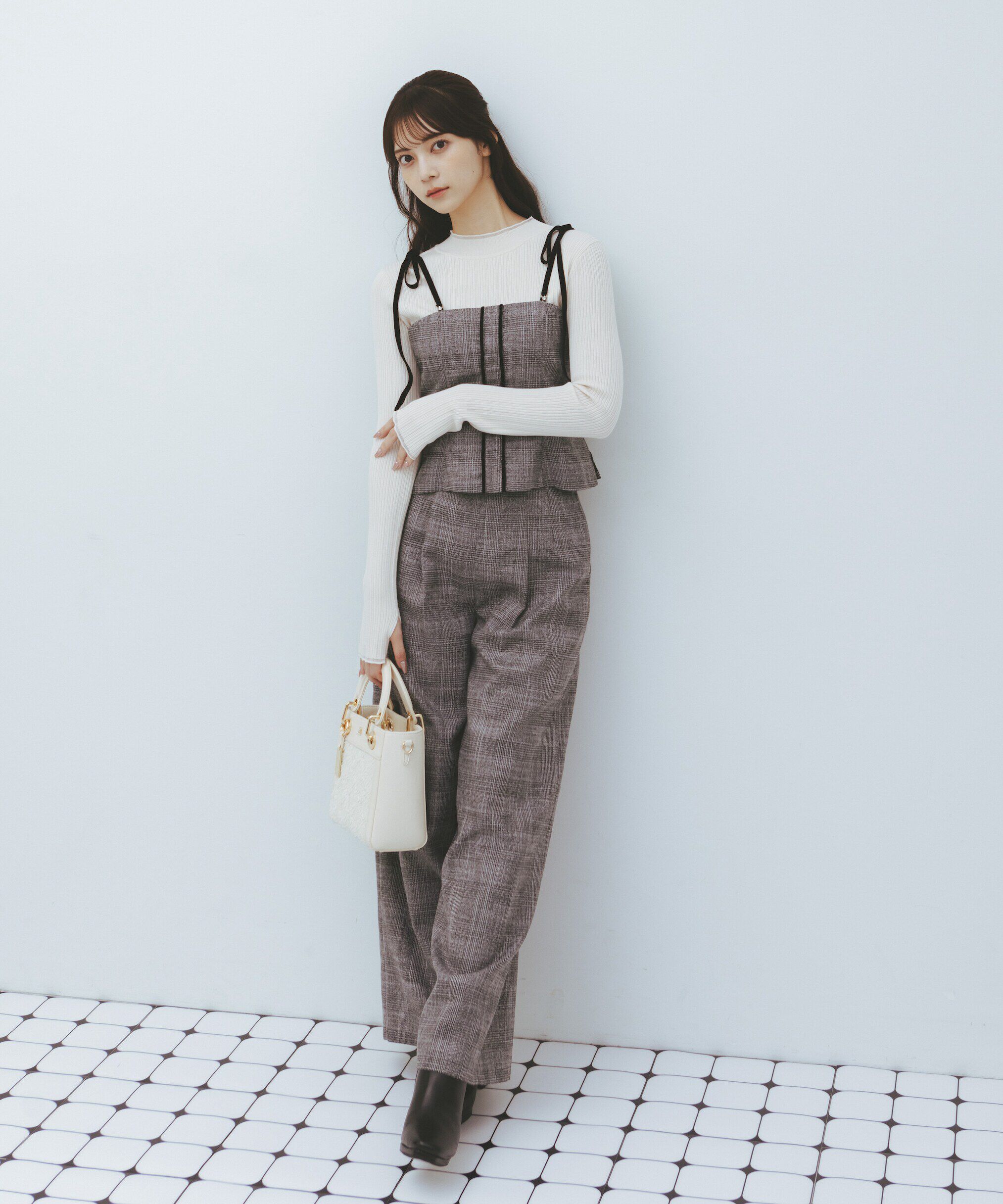  「細リボンパイピングビスチェ」|シャツ・ブラウス|