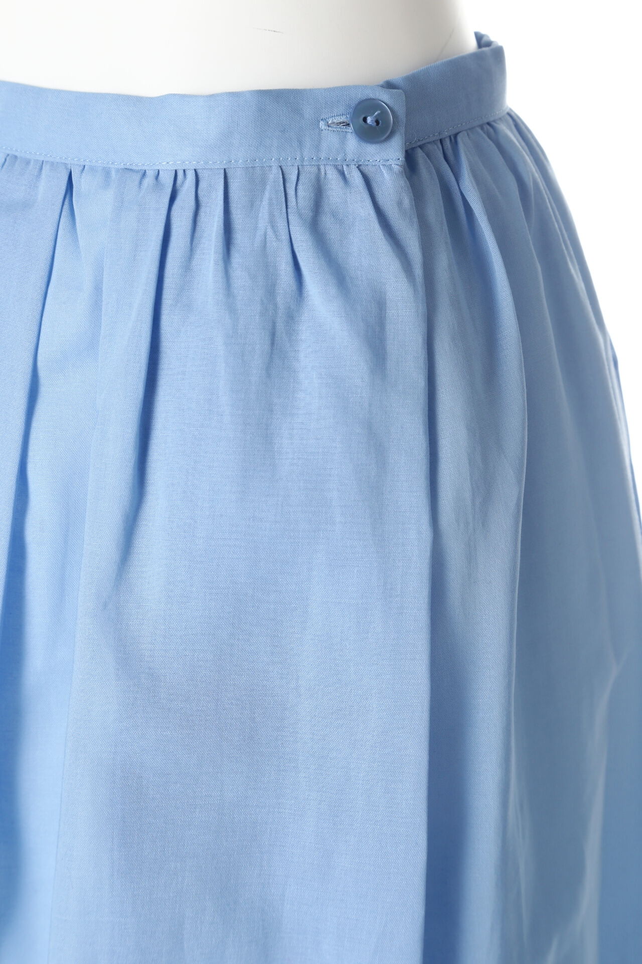  「オーガンジーギャザーフレアスカート」|スカート|