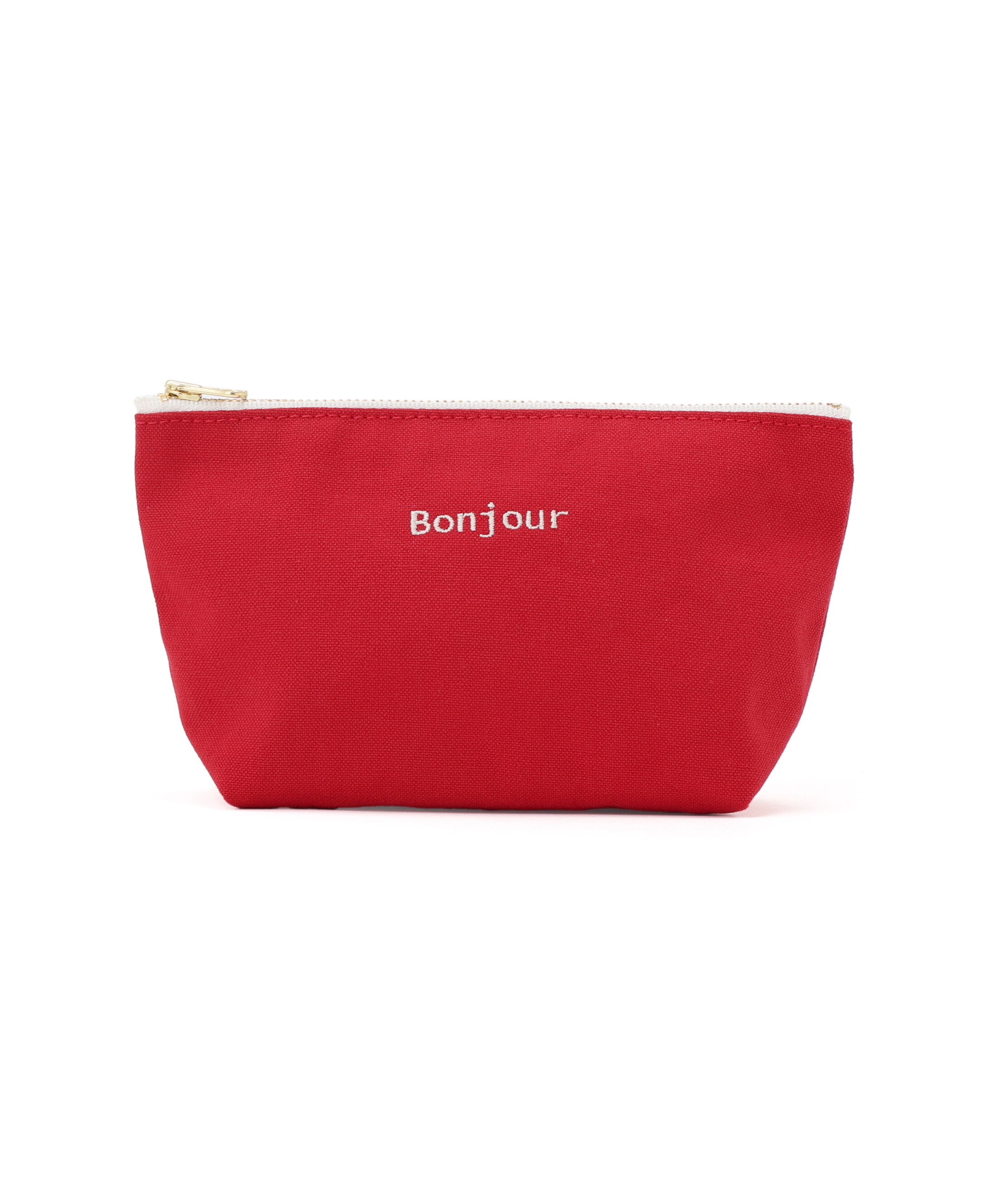  「＜倉敷帆布コラボ＞１１号帆布ポーチ」|ポーチ|レッド