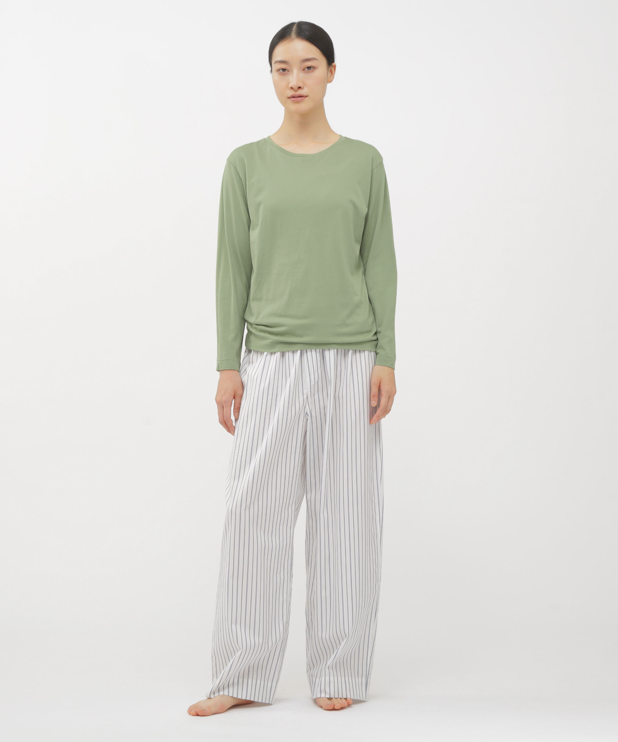 MARGARET HOWELL HOUSEHOLDGOODS「SUPERFINE COTTON JERSEY TOP」|Tシャツ・カットソー|