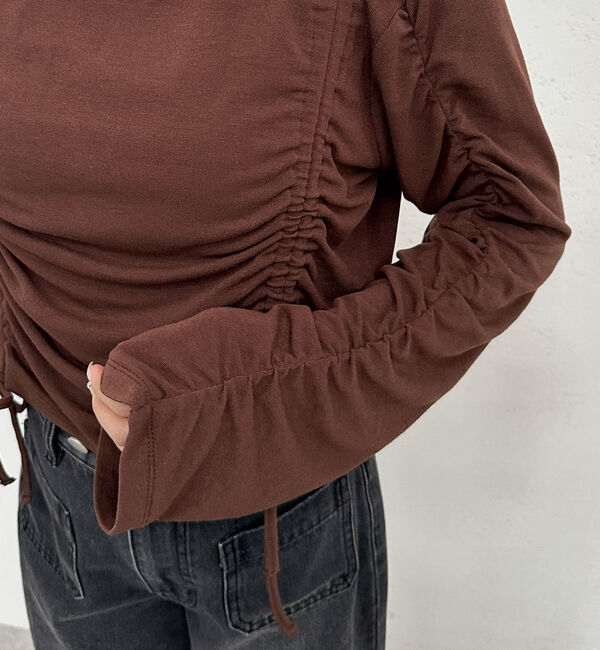 archives「ドロストギャザーカットＴＯＰＳ」|Tシャツ・カットソー|