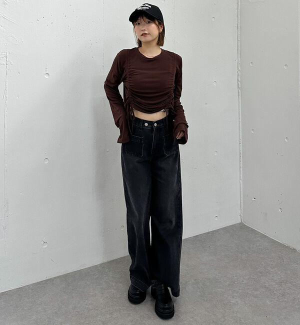 archives「ドロストギャザーカットＴＯＰＳ」|Tシャツ・カットソー|