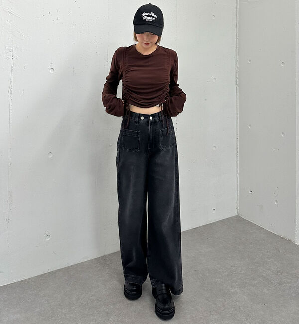 archives「ドロストギャザーカットＴＯＰＳ」|Tシャツ・カットソー|