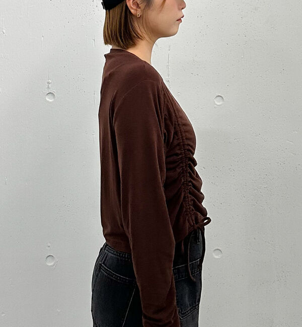 archives「ドロストギャザーカットＴＯＰＳ」|Tシャツ・カットソー|