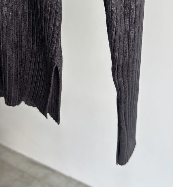 Doux archives「メタリックリブニット」|ニット・セーター|