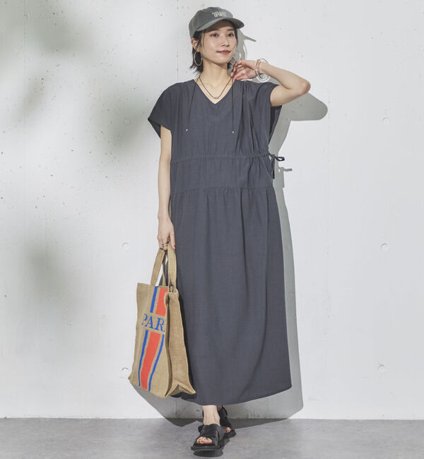 Doux archives「ボイルギャザーワンピース」|ワンピース|