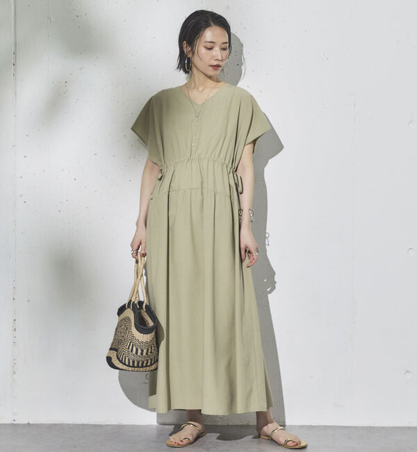 Doux archives「ボイルギャザーワンピース」|ワンピース|