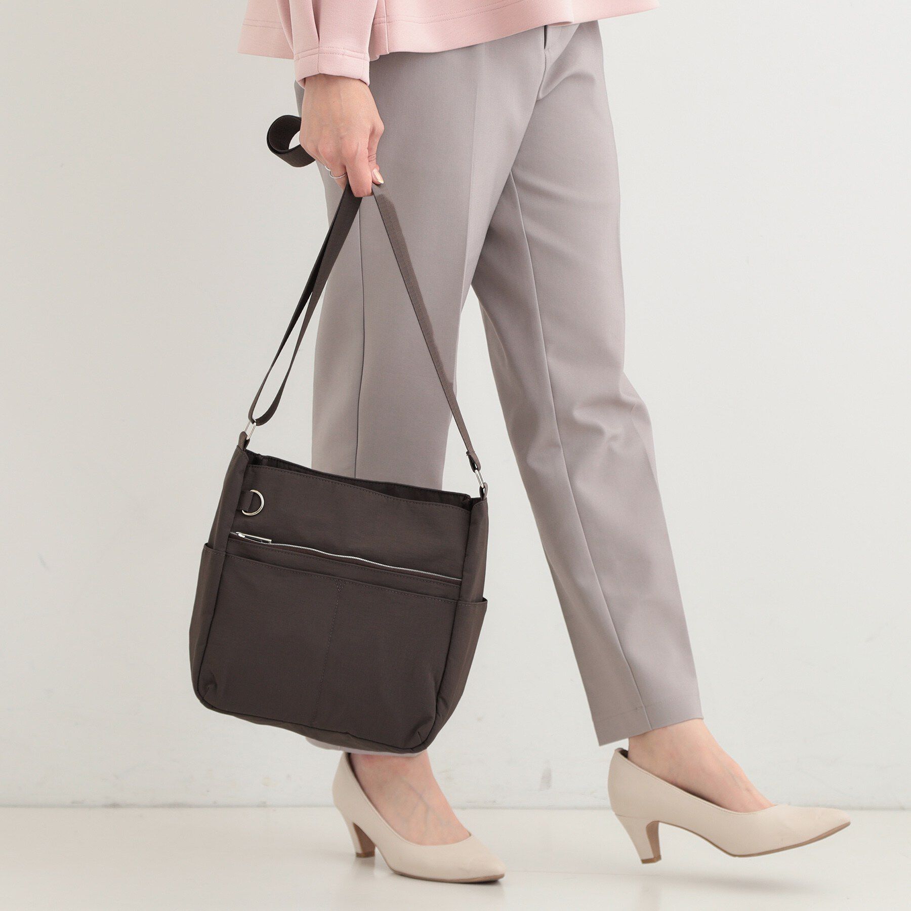 SHOO･LA･RUE「【撥水】10ポケットショルダーバッグ」|ショルダー・メッセンジャー|