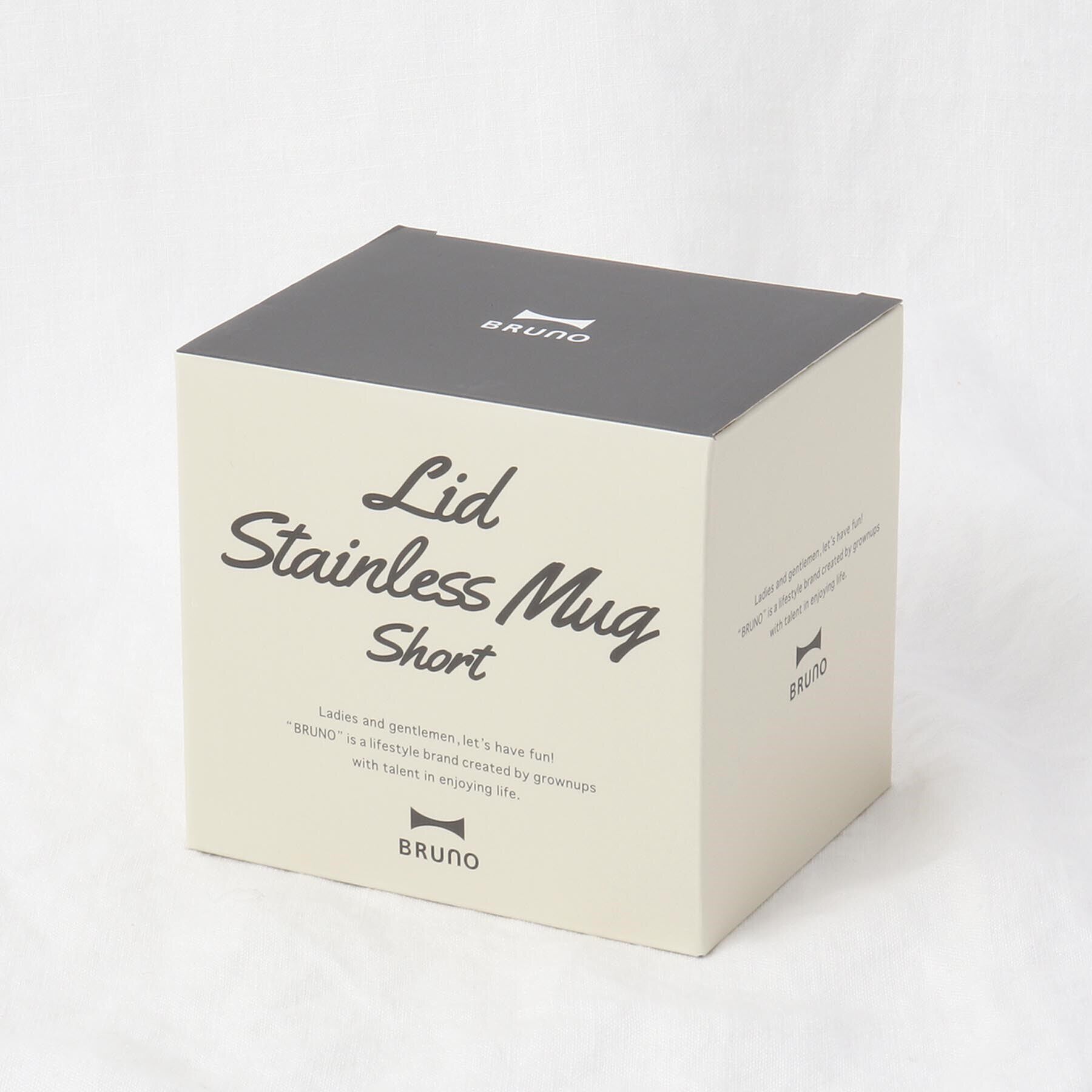 212 KITCHEN STORE「蓋つきステンレスマグ shortIV ＜BRUNO ブルーノ＞」|グラス・マグカップ|