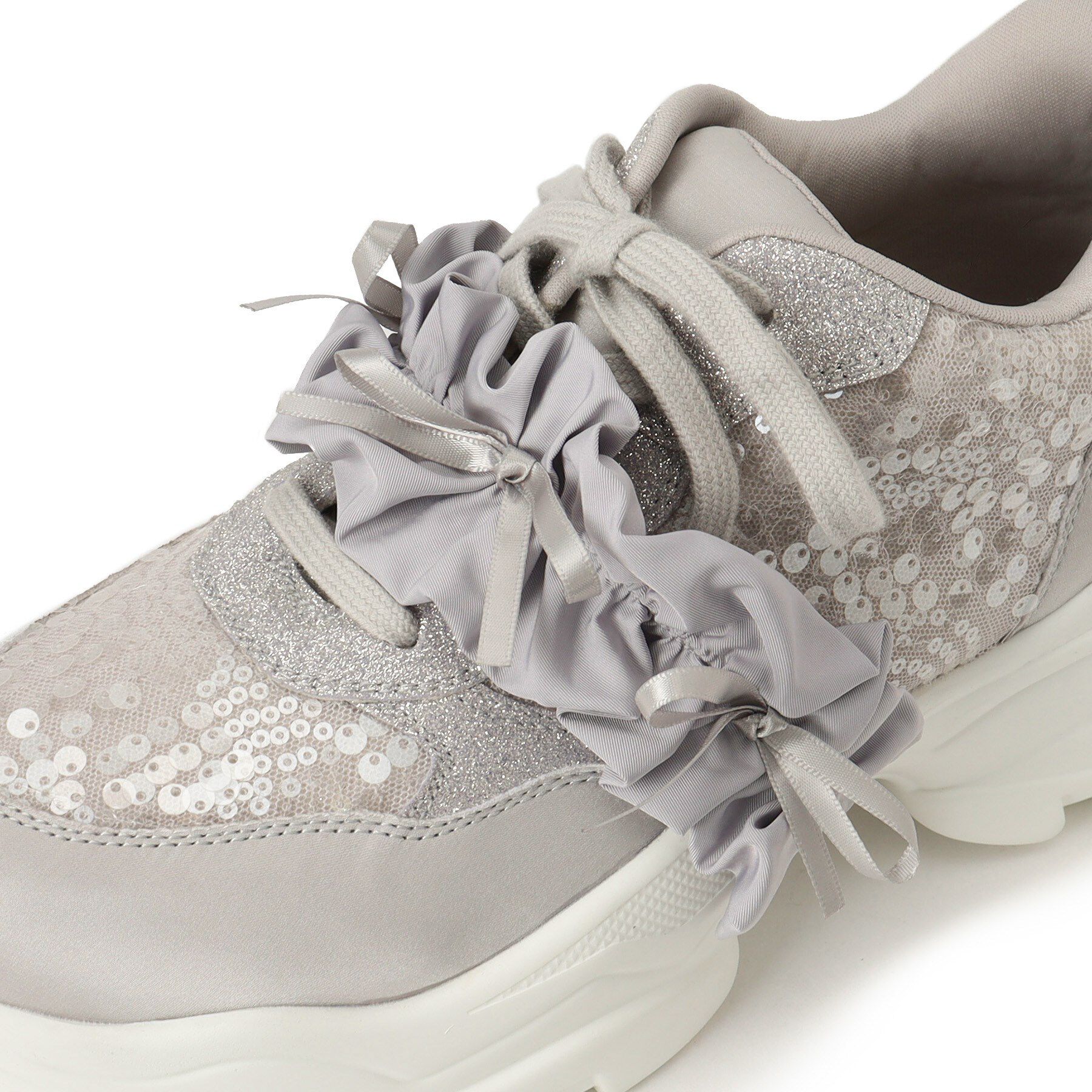 ESPERANZA「2WAYフリルベルトスパンコールスニーカー」|スニーカー|