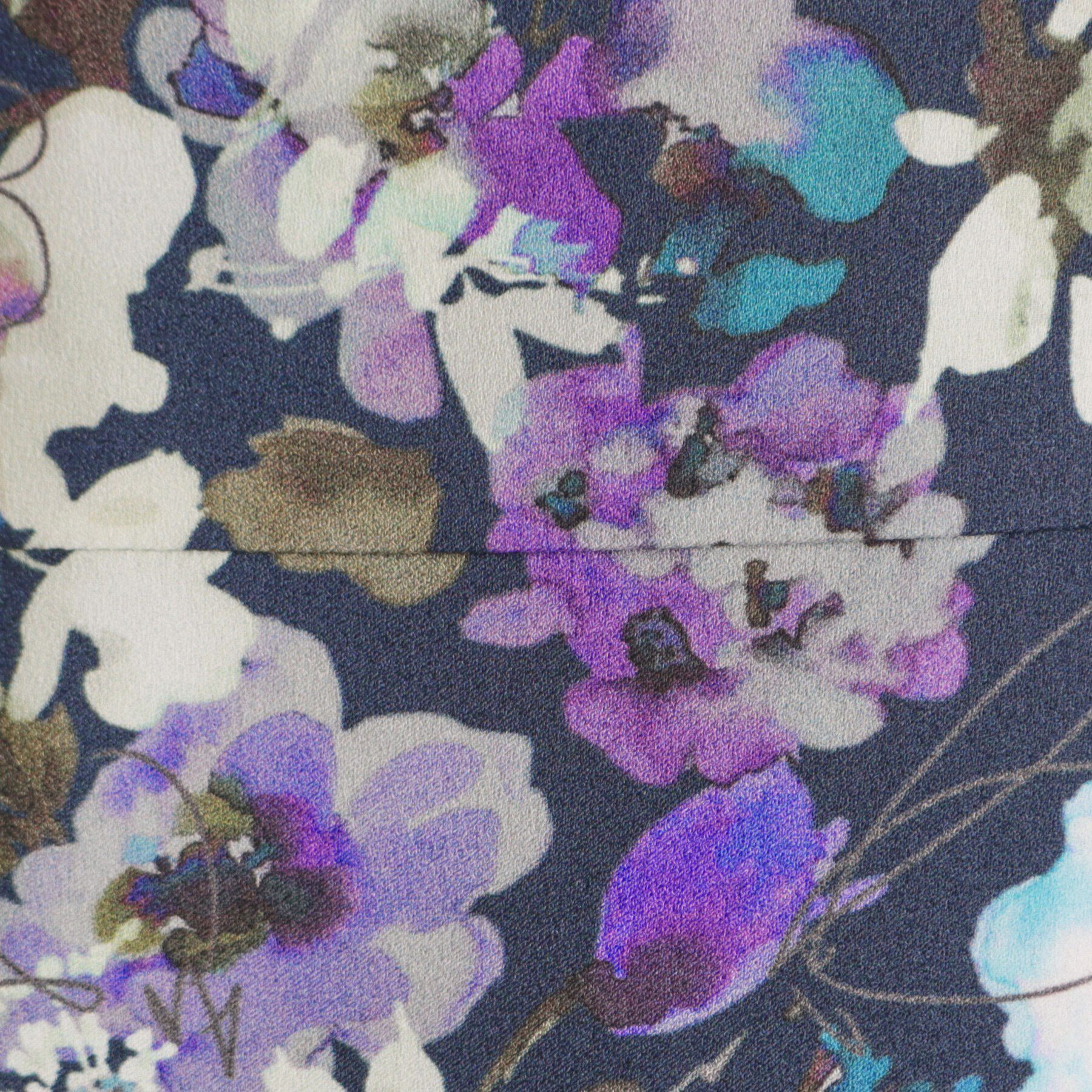 SunaUna「【着るだけでスタイルアップ／&yours project】パネルプリントワンピース」|ワンピース|