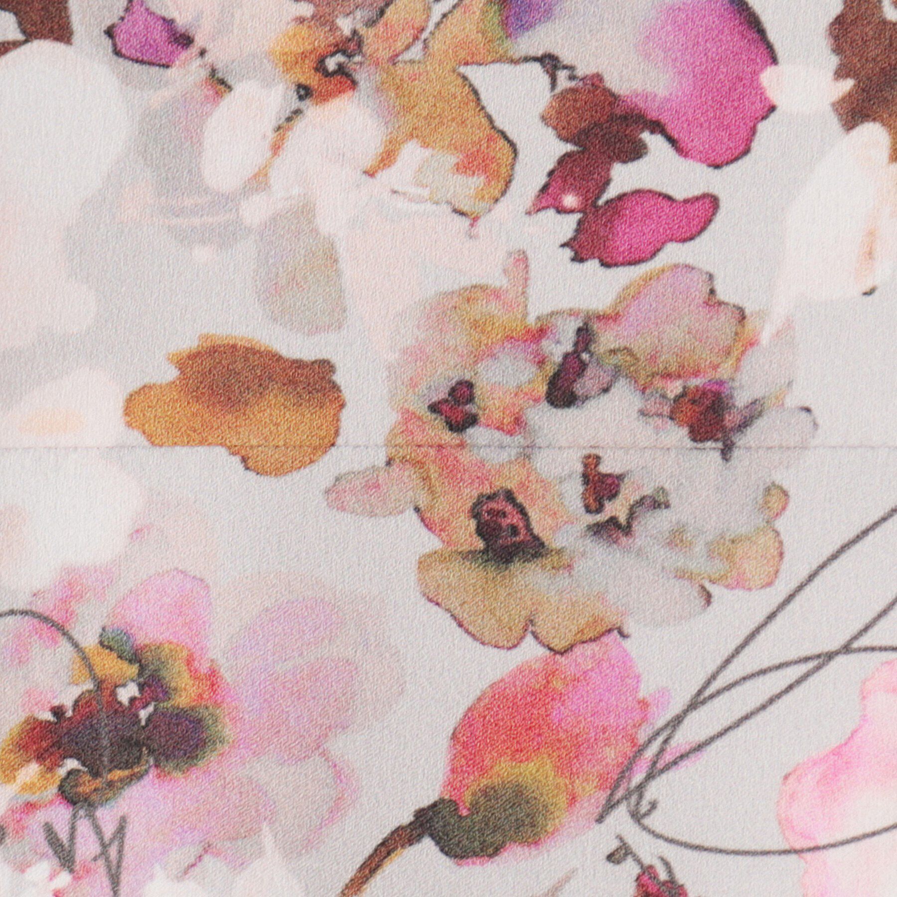 SunaUna「【着るだけでスタイルアップ／&yours project】パネルプリントワンピース」|ワンピース|