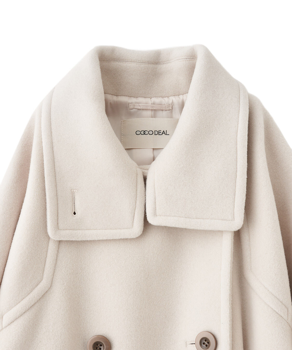 COCO DEAL「スタンドカラーミドル丈トレンチコート」|トレンチコート|