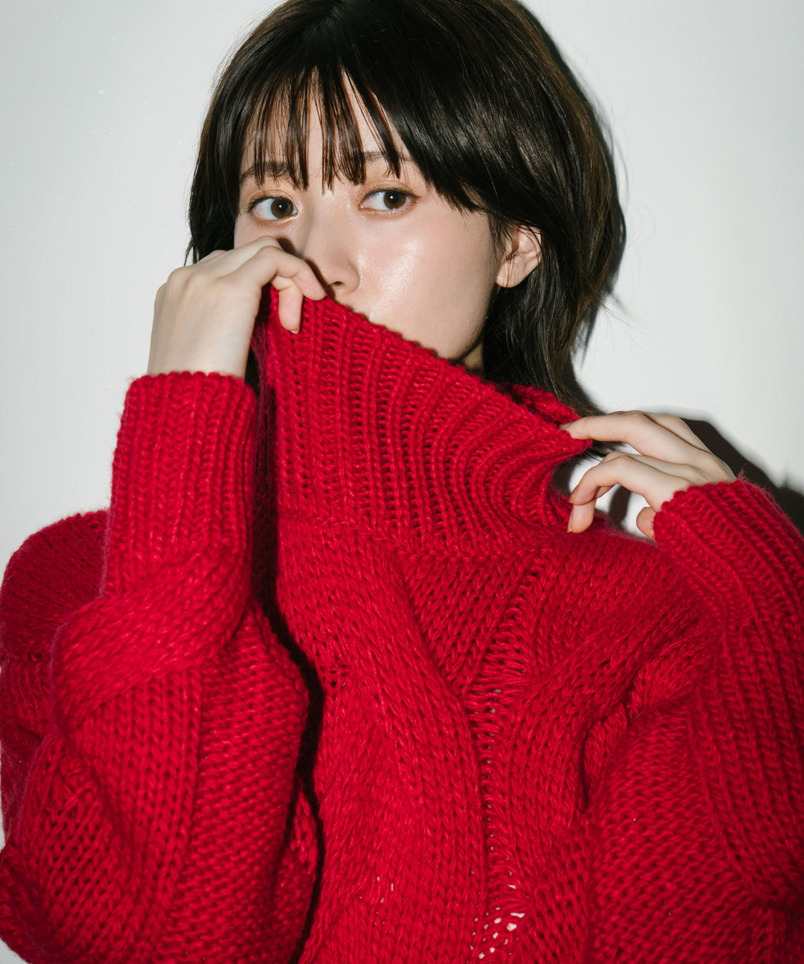 COCO DEAL「ケーブルニットミニワンピース」|ワンピース|