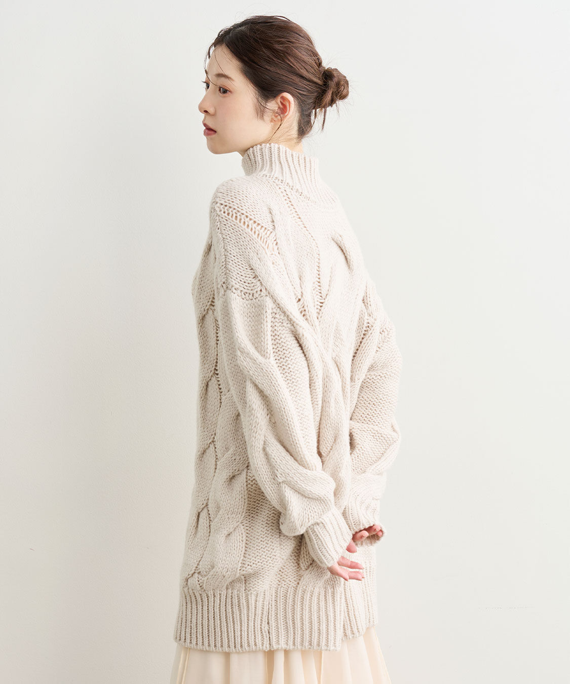 COCO DEAL「ケーブルニットミニワンピース」|ワンピース|