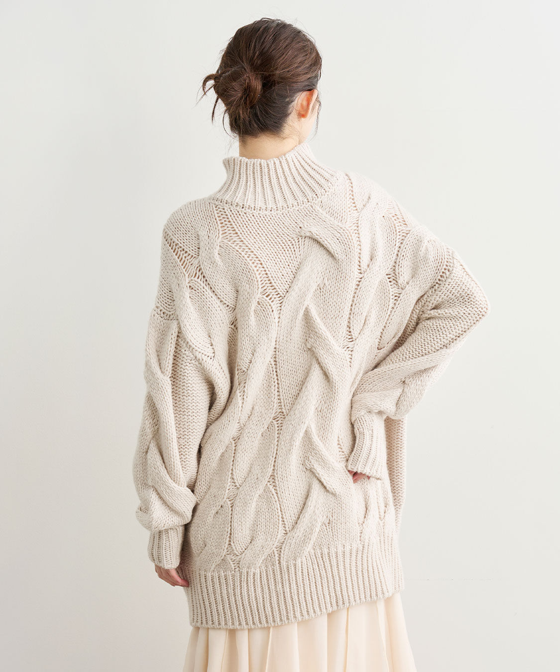 COCO DEAL「ケーブルニットミニワンピース」|ワンピース|