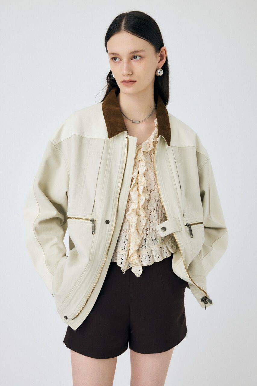 MOUSSY「BI COLOR ワークジャケット」|その他|