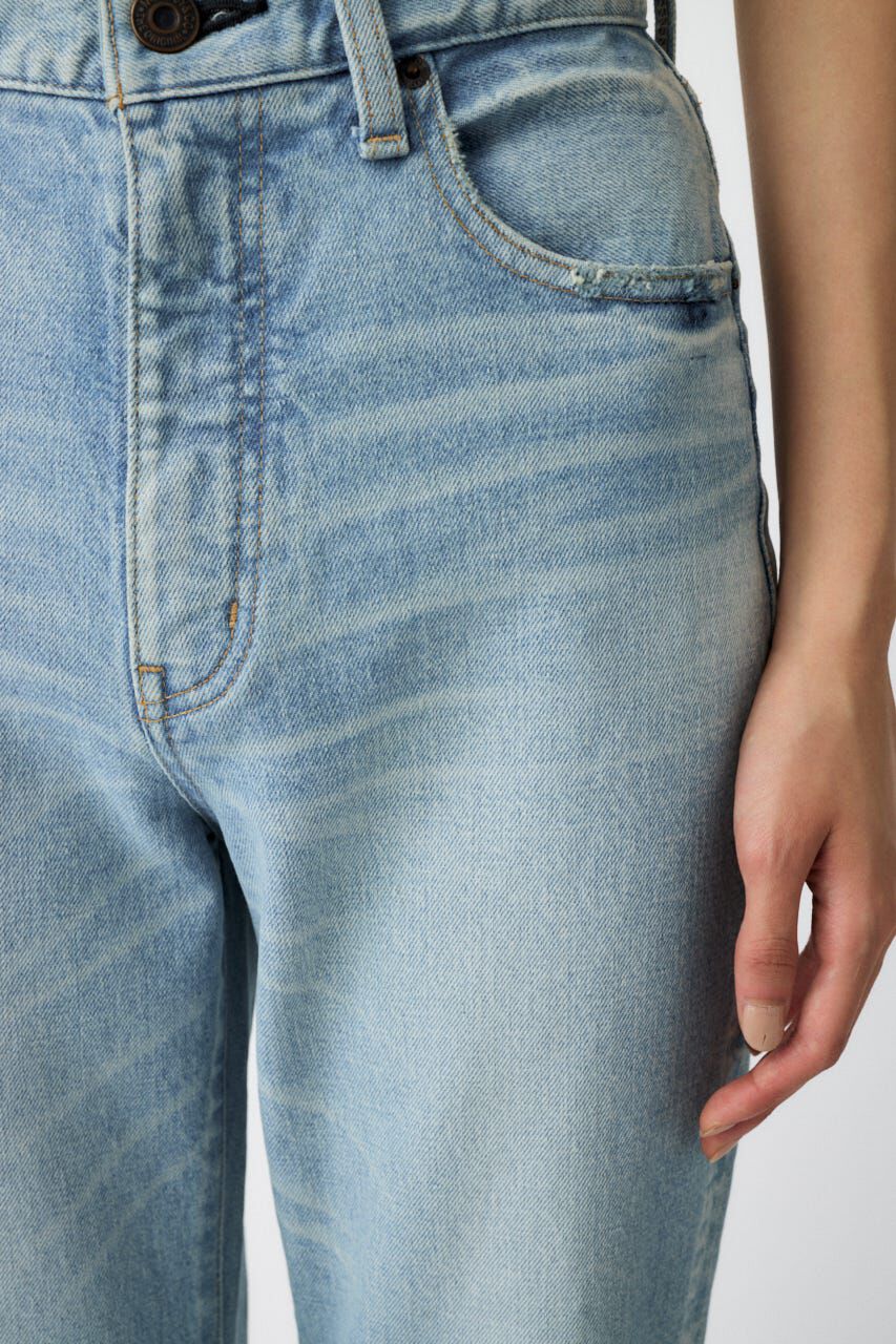 MOUSSY「MVS L/BLU FLARE」|デニム|