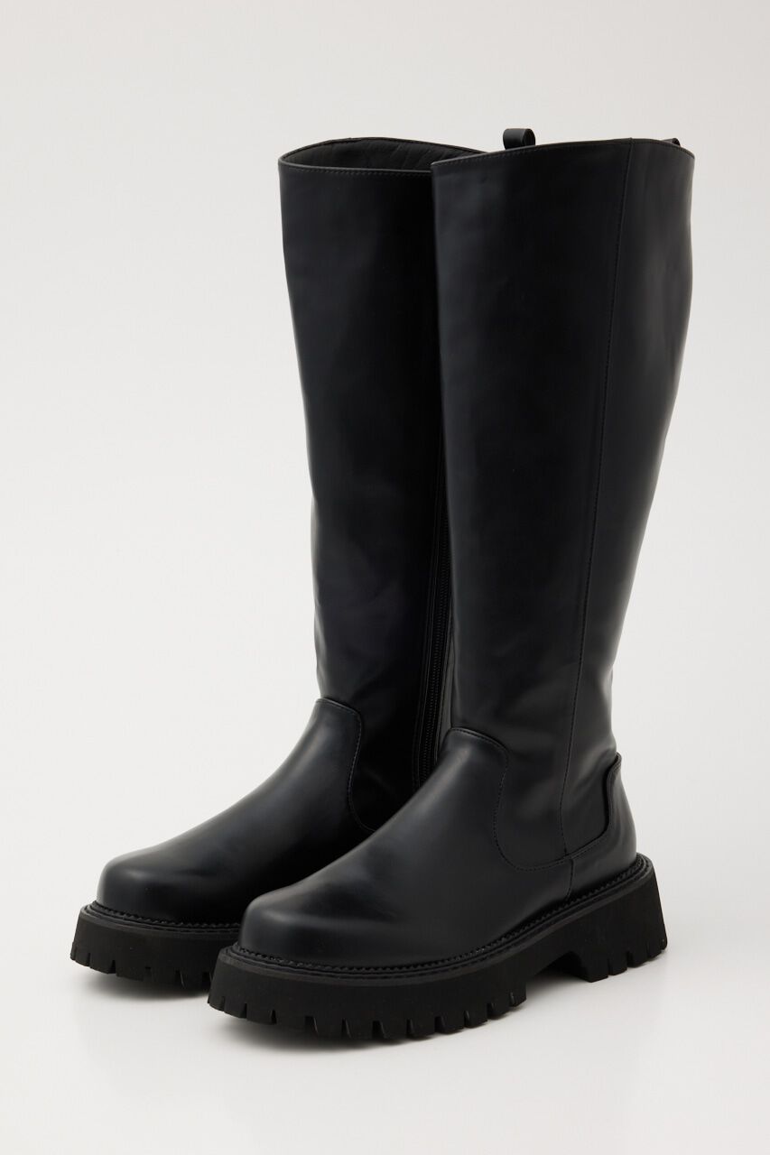 RODEO CROWNS「STITCH WORK ロングブーツ」|その他|BLK
