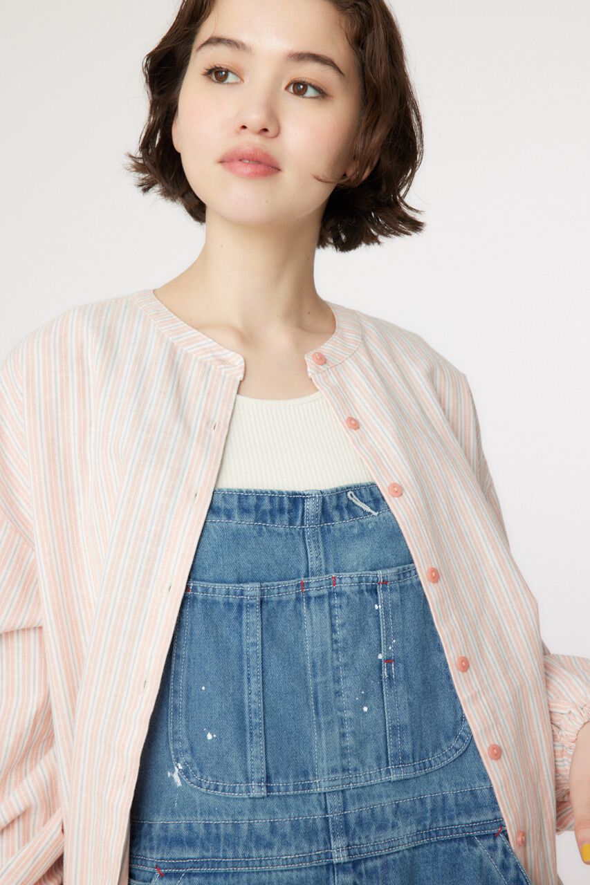 RODEO CROWNS「リネン アームリボンシャツ」|シャツ・ブラウス|