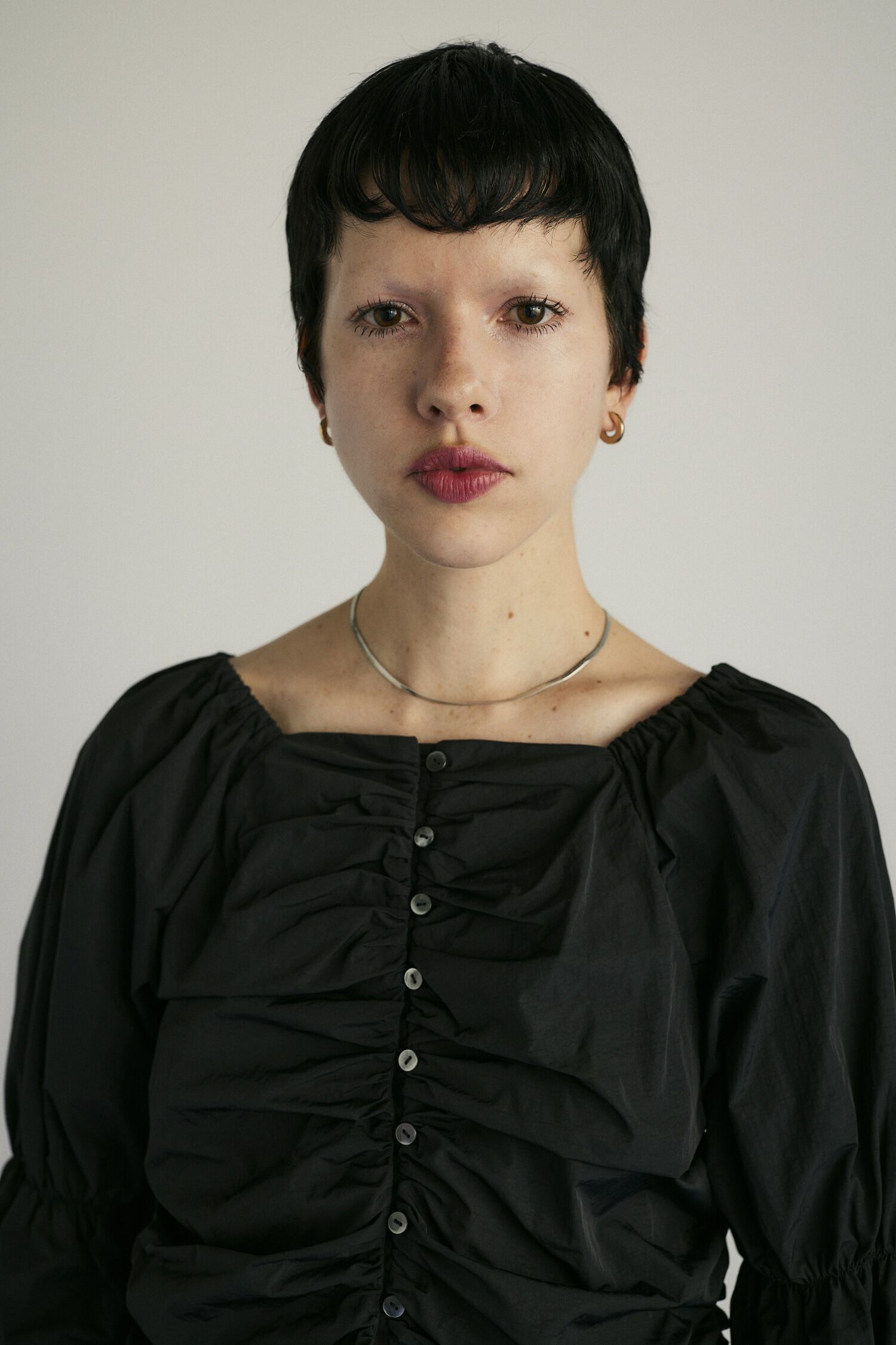 HeRIN.CYE「Puff sleeve tops」|シャツ・ブラウス|