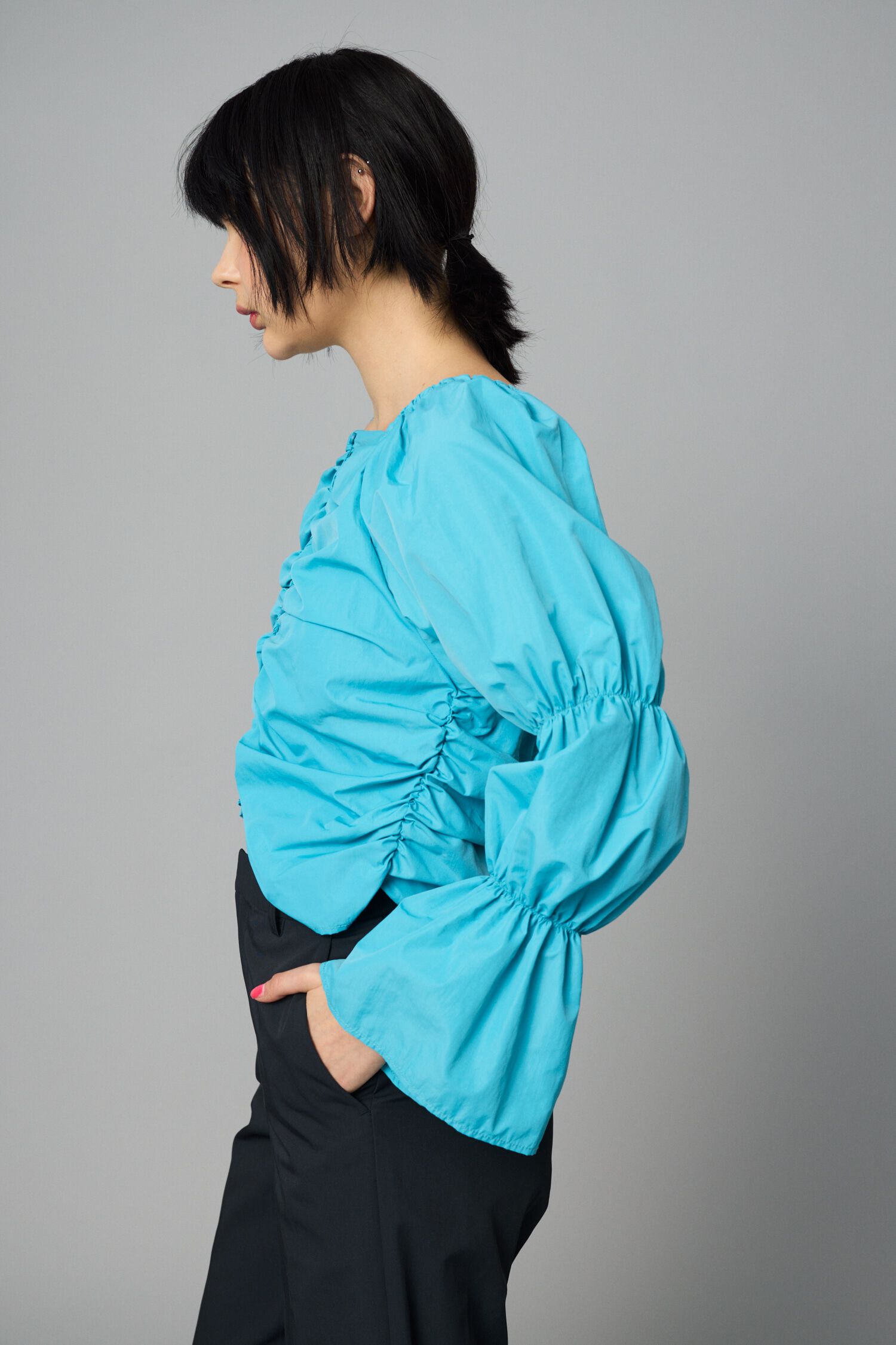 HeRIN.CYE「Puff sleeve tops」|シャツ・ブラウス|