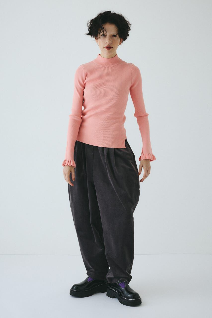 HeRIN.CYE「cuff frill tops」|ニット・セーター|