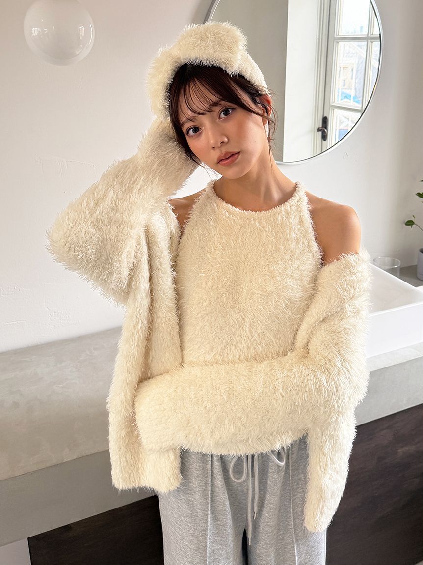 SNIDEL HOME「シャギーヘアバンド」|その他|