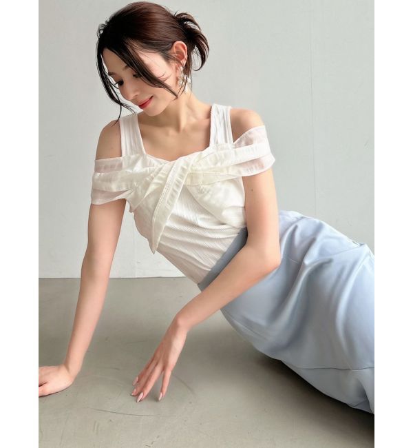 RESEXXY「カットレイヤードトップス」|Tシャツ・カットソー|