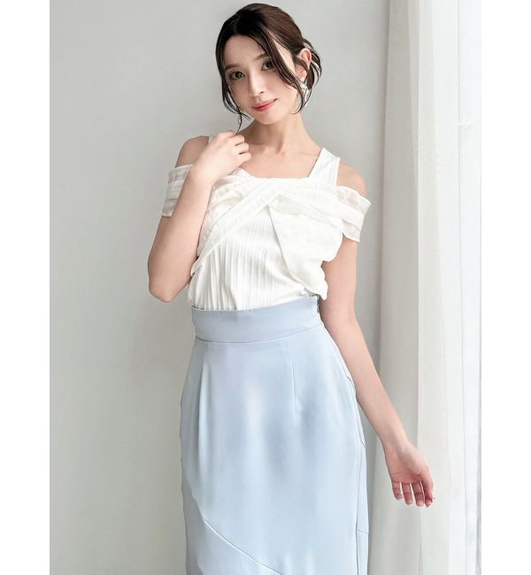 RESEXXY「カットレイヤードトップス」|Tシャツ・カットソー|