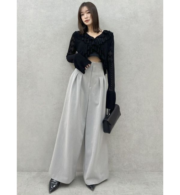 dazzlin「ハイウエストワイドパンツ」|その他|