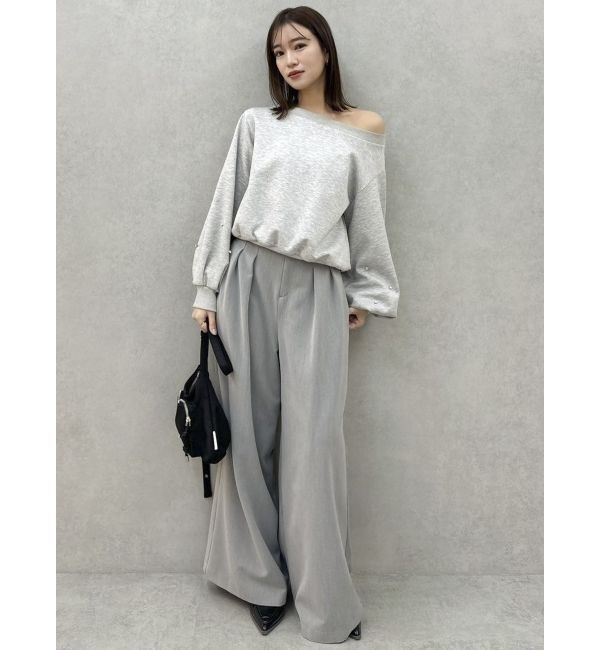 dazzlin「ハイウエストワイドパンツ」|その他|